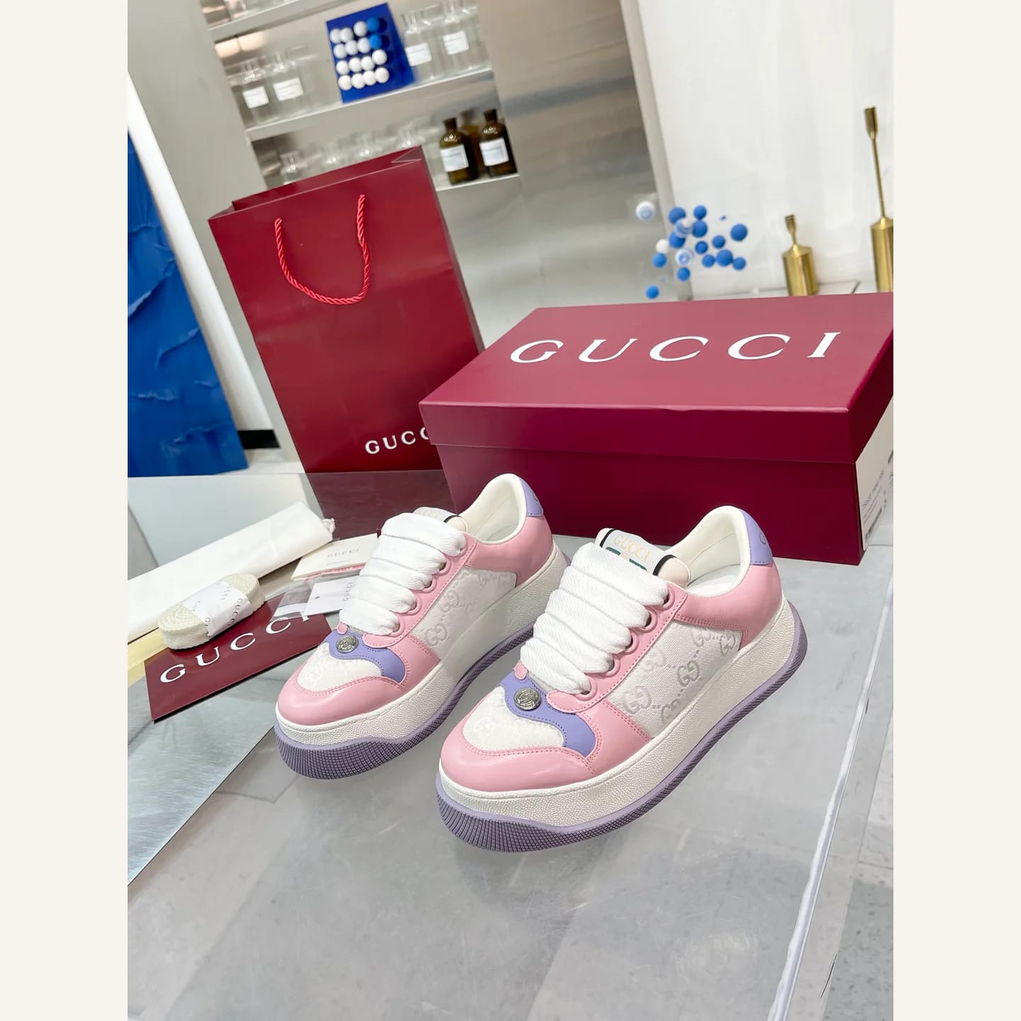 Gucci Screener Sneaker 縮圖 3