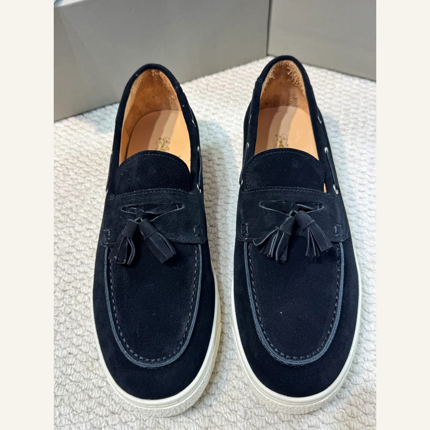 Brunello Cucinelli Suede Tassel Loafer 縮圖 2