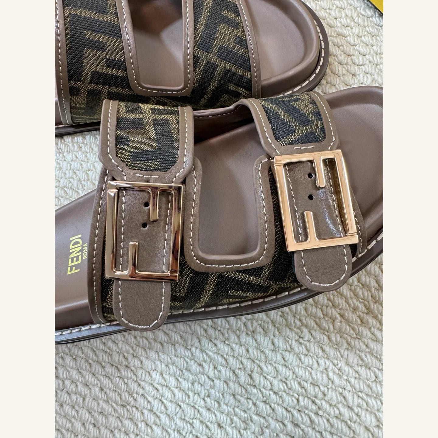 Fendi FF-logo Sandal 縮圖 3