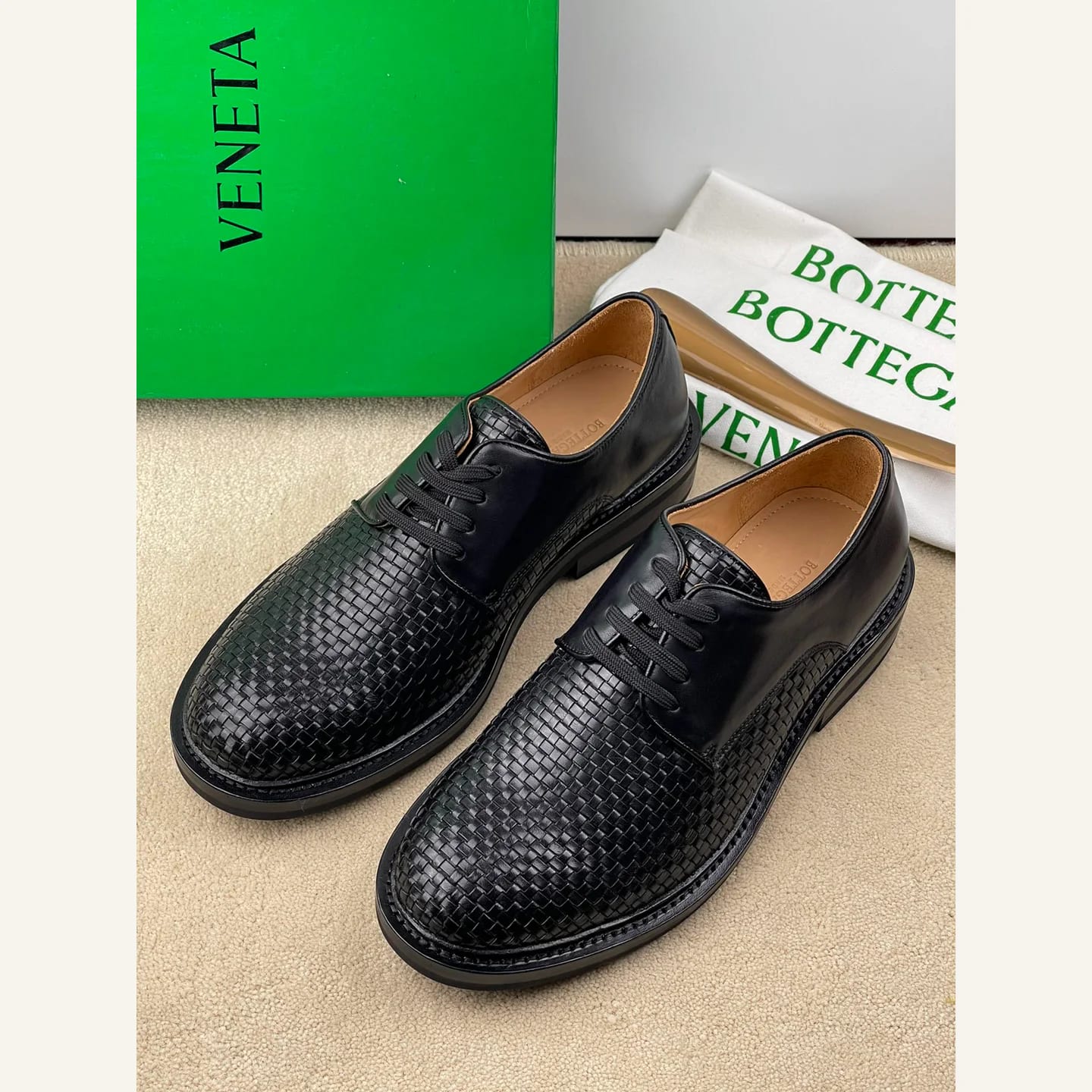 Bottega Veneta Intrecciato Derby 縮圖 3