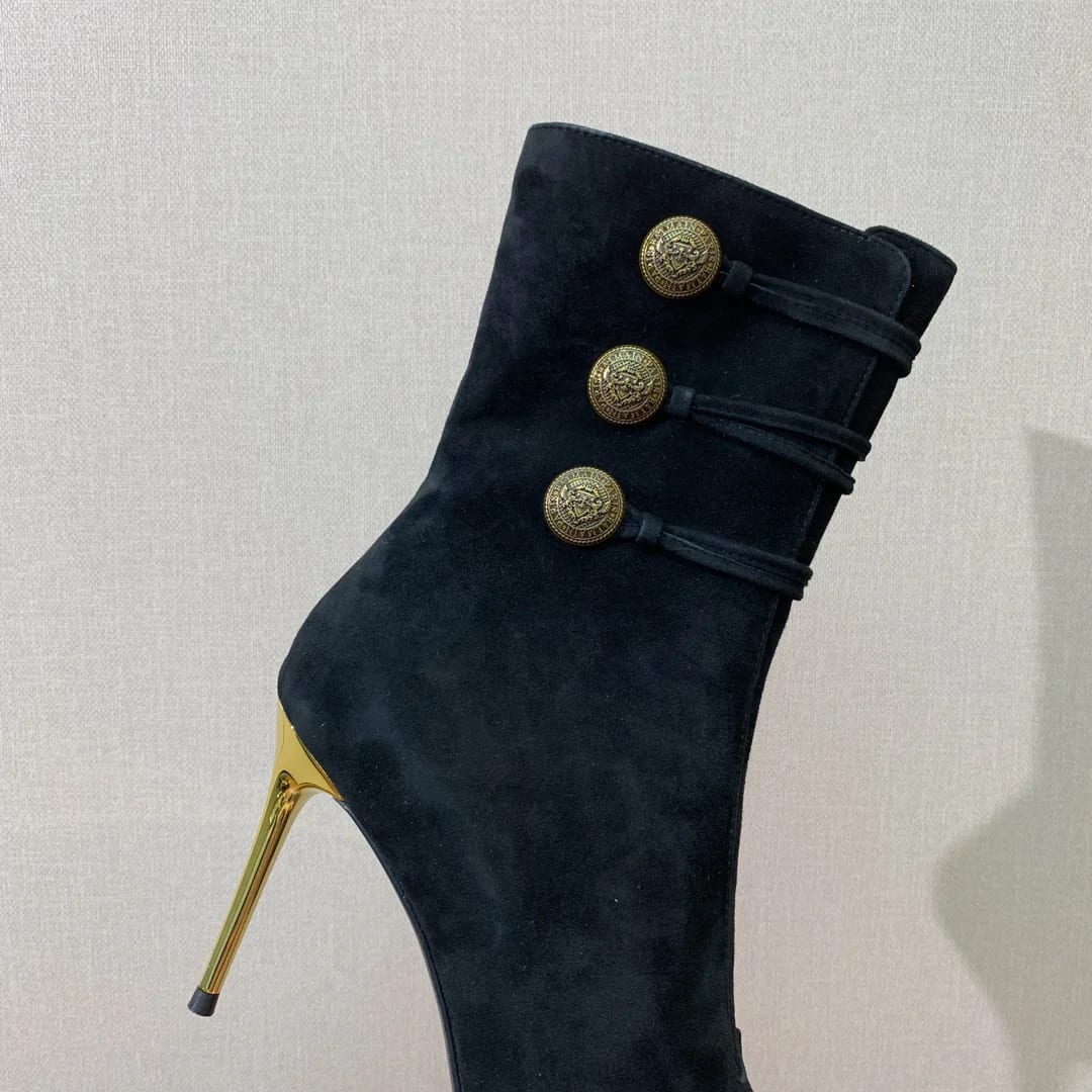 Balmain Buckle Ankle Boot 縮圖 4