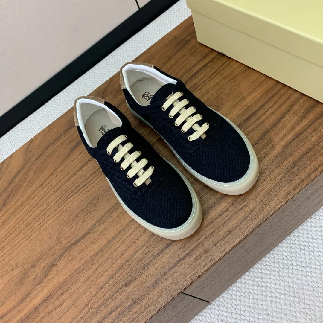 Brunello Cucinelli Canvas Low-top Sneaker 縮圖 2