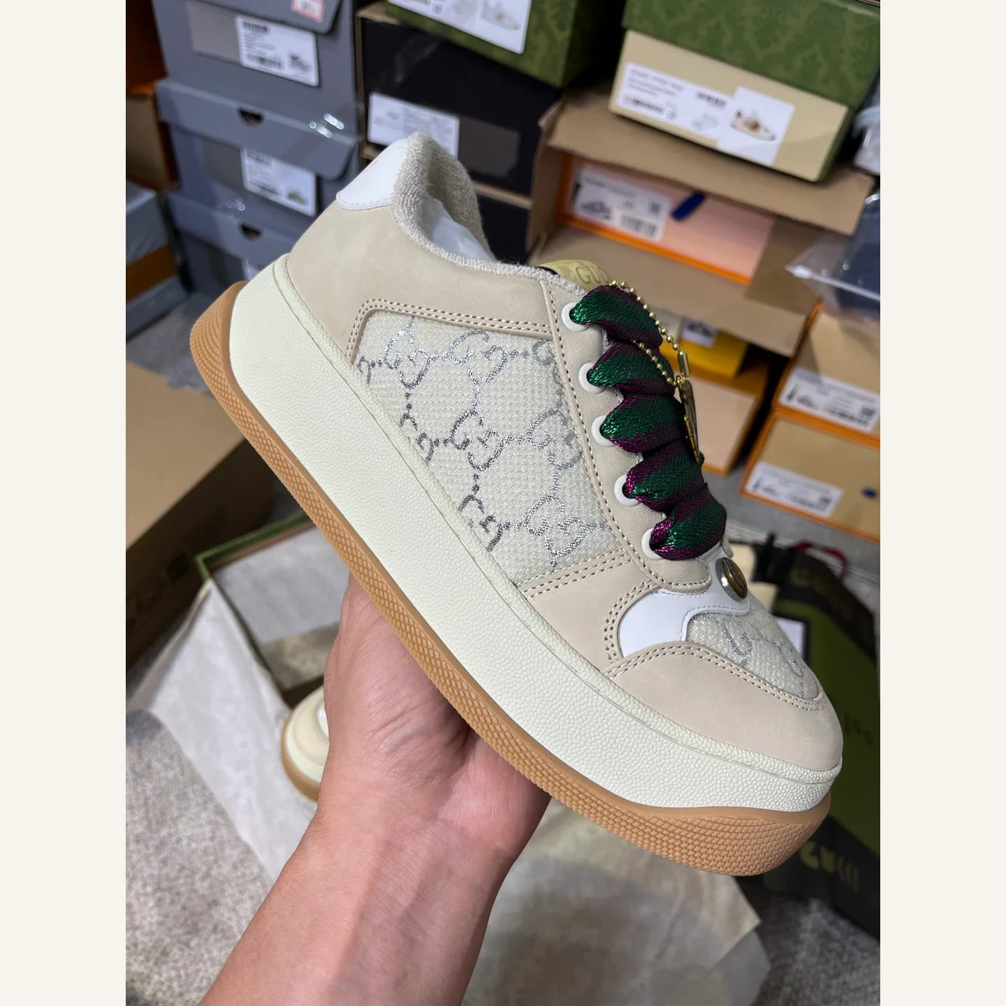 Gucci Screener Sneaker 縮圖 3