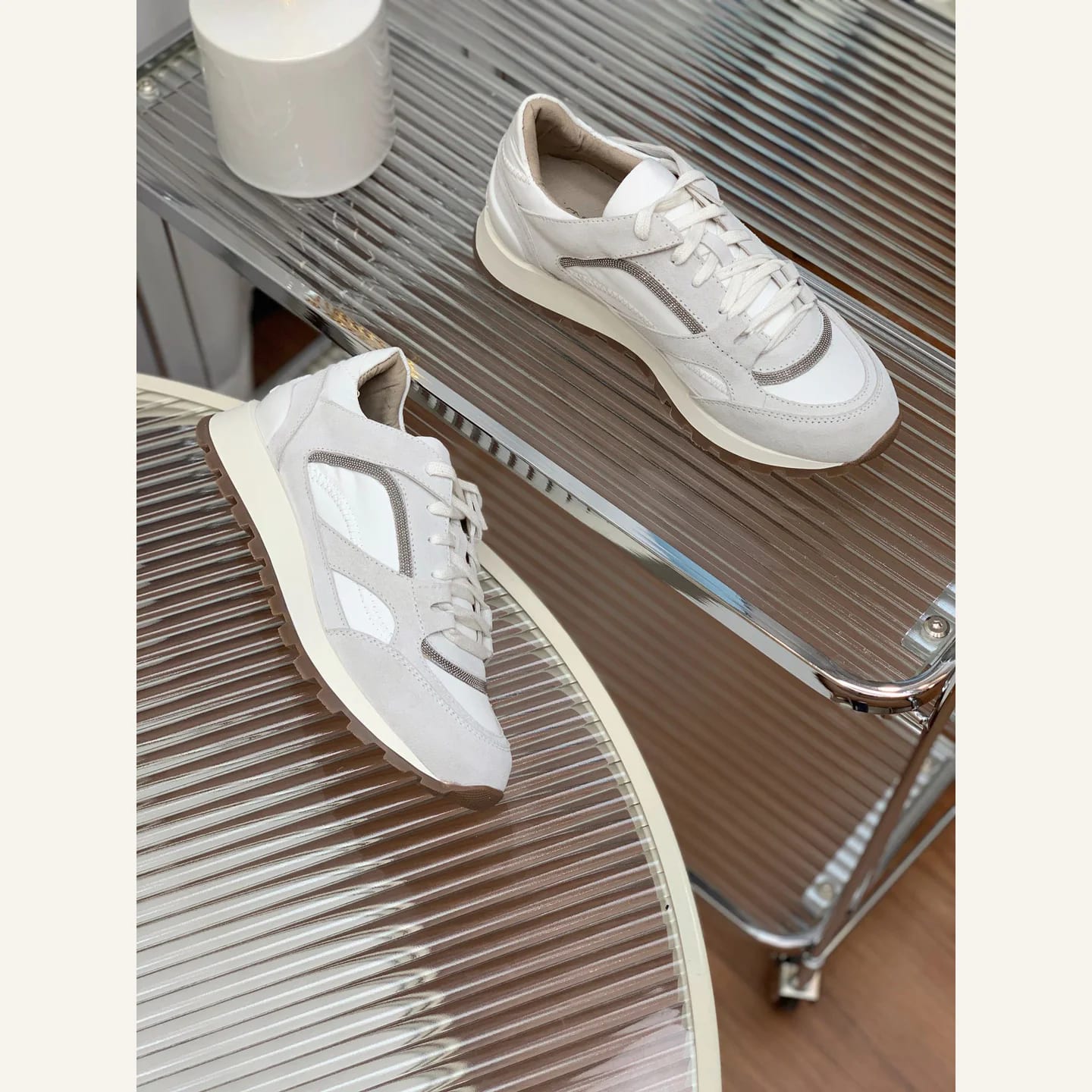 Brunello Cucinelli Monili-chain Sneaker 縮圖 4