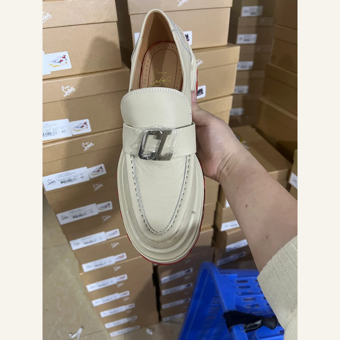 Christian Louboutin Loubishark Slip-on Sneaker 縮圖 2