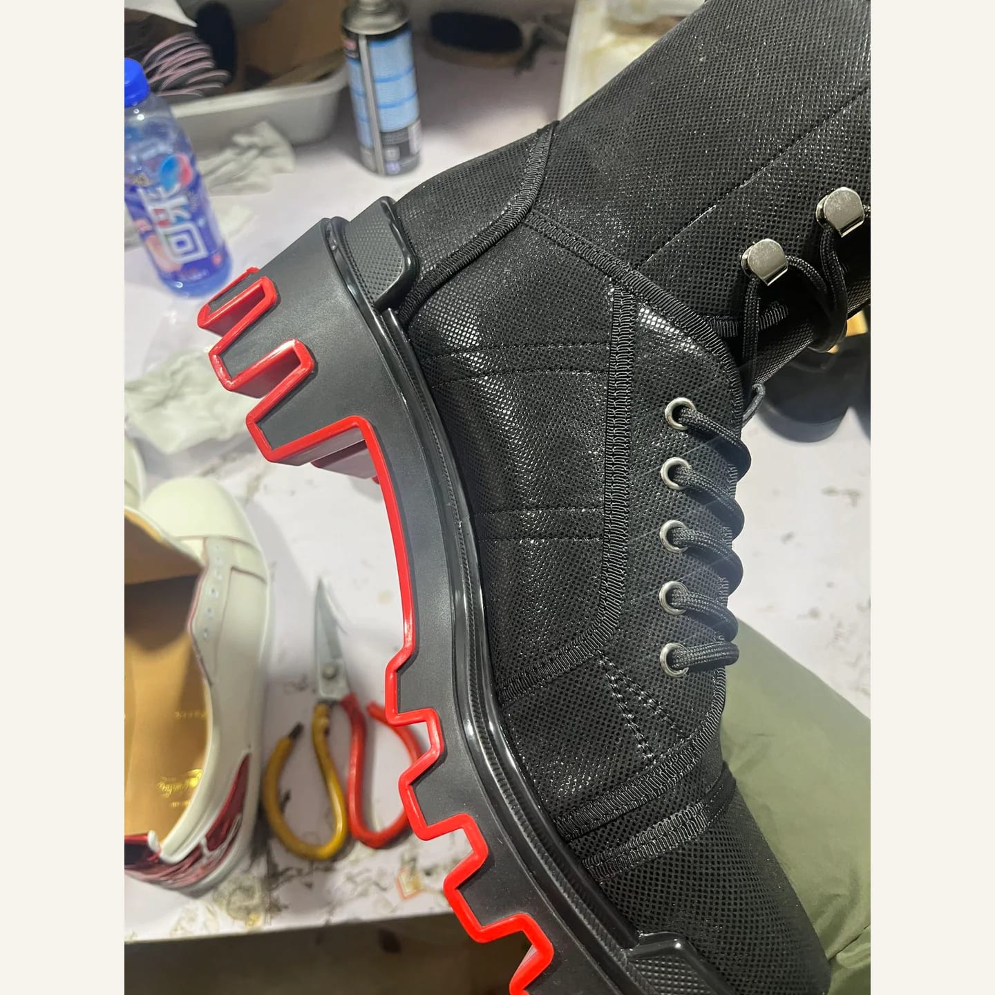 Christian Louboutin Loubishark High-top Sneaker 縮圖 3