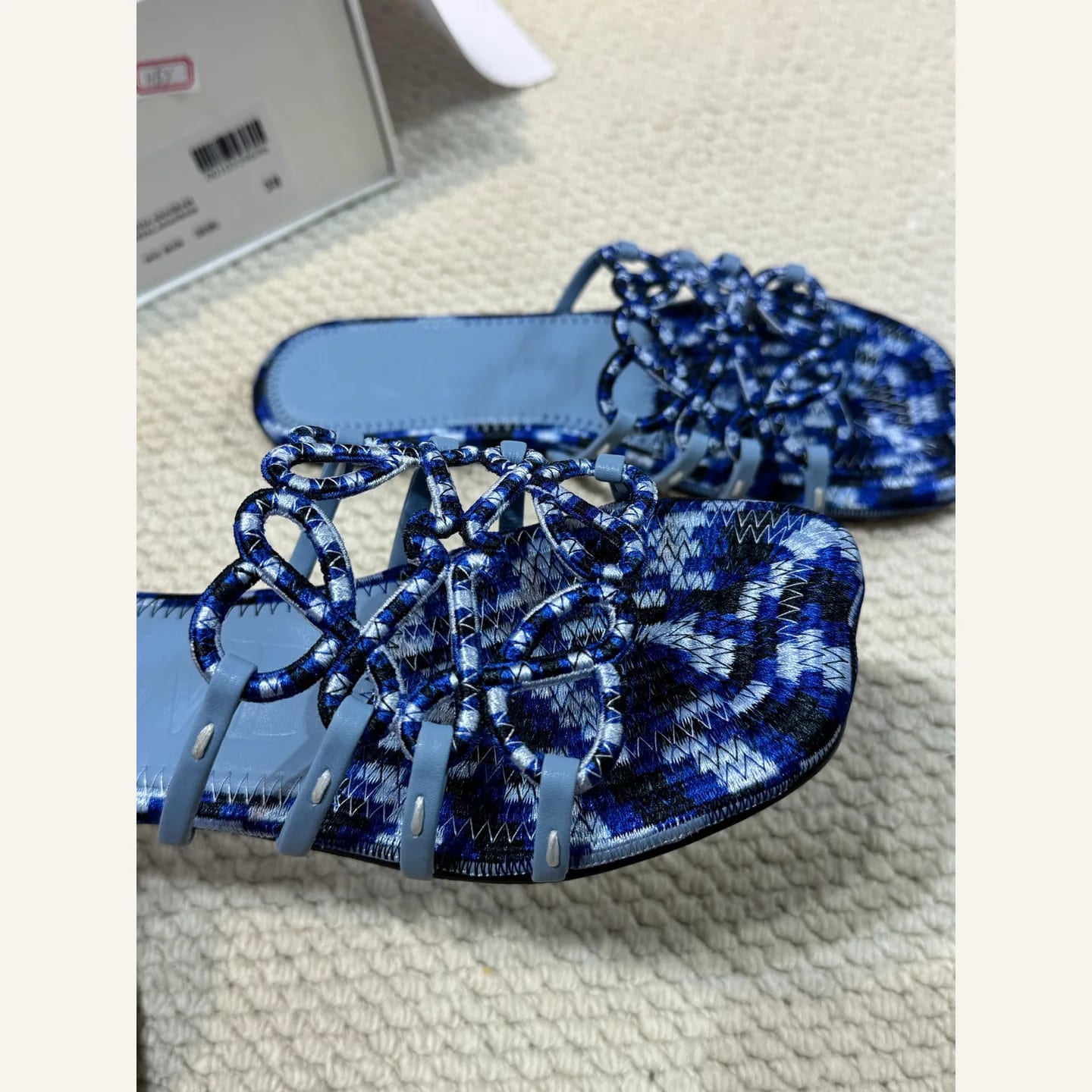 LOEWE Paula's Ibiza Woven Slide 縮圖 4