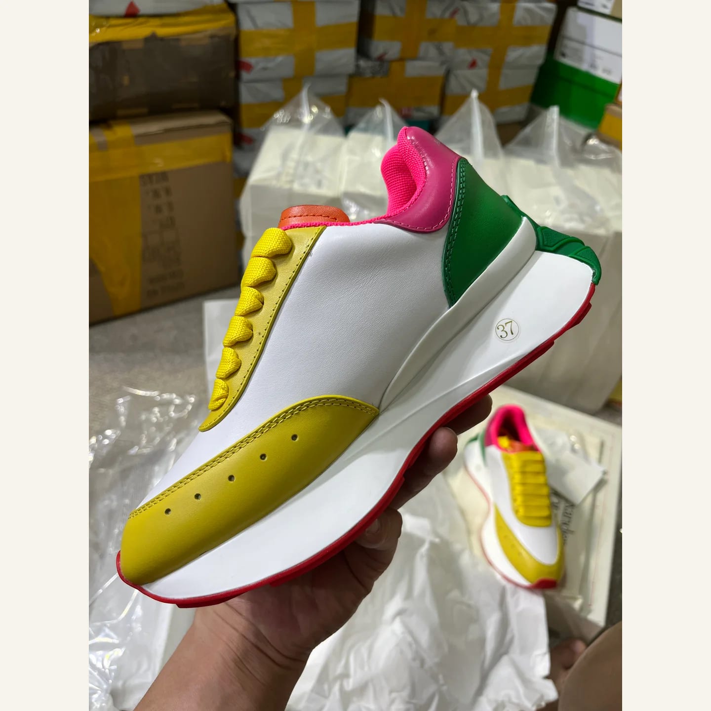 Alexander McQueen Sprint Runner Sneaker 縮圖 2
