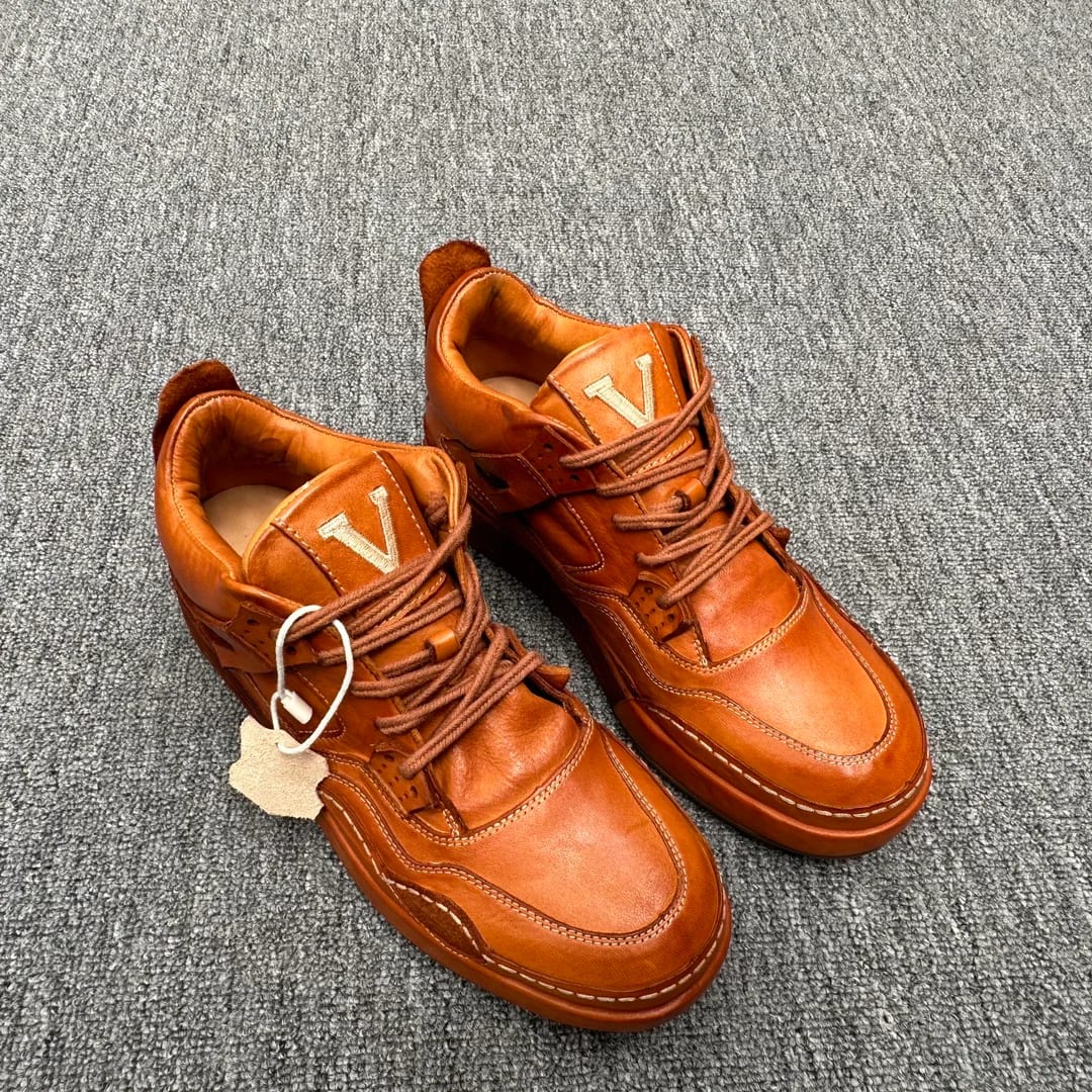 Louis Vuitton Washed-leather Derby 縮圖 3