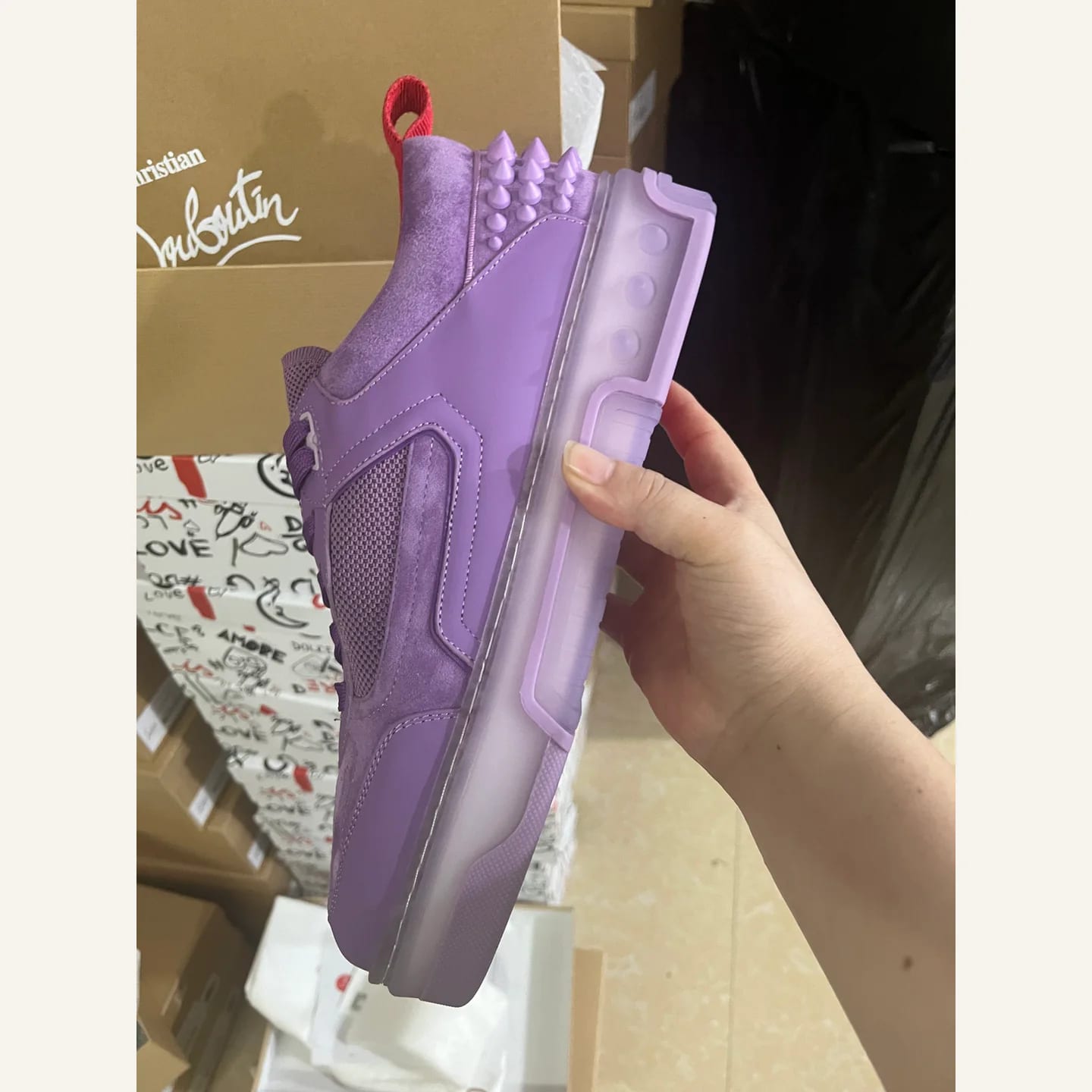 Christian Louboutin Loubishark Sneaker 縮圖 1