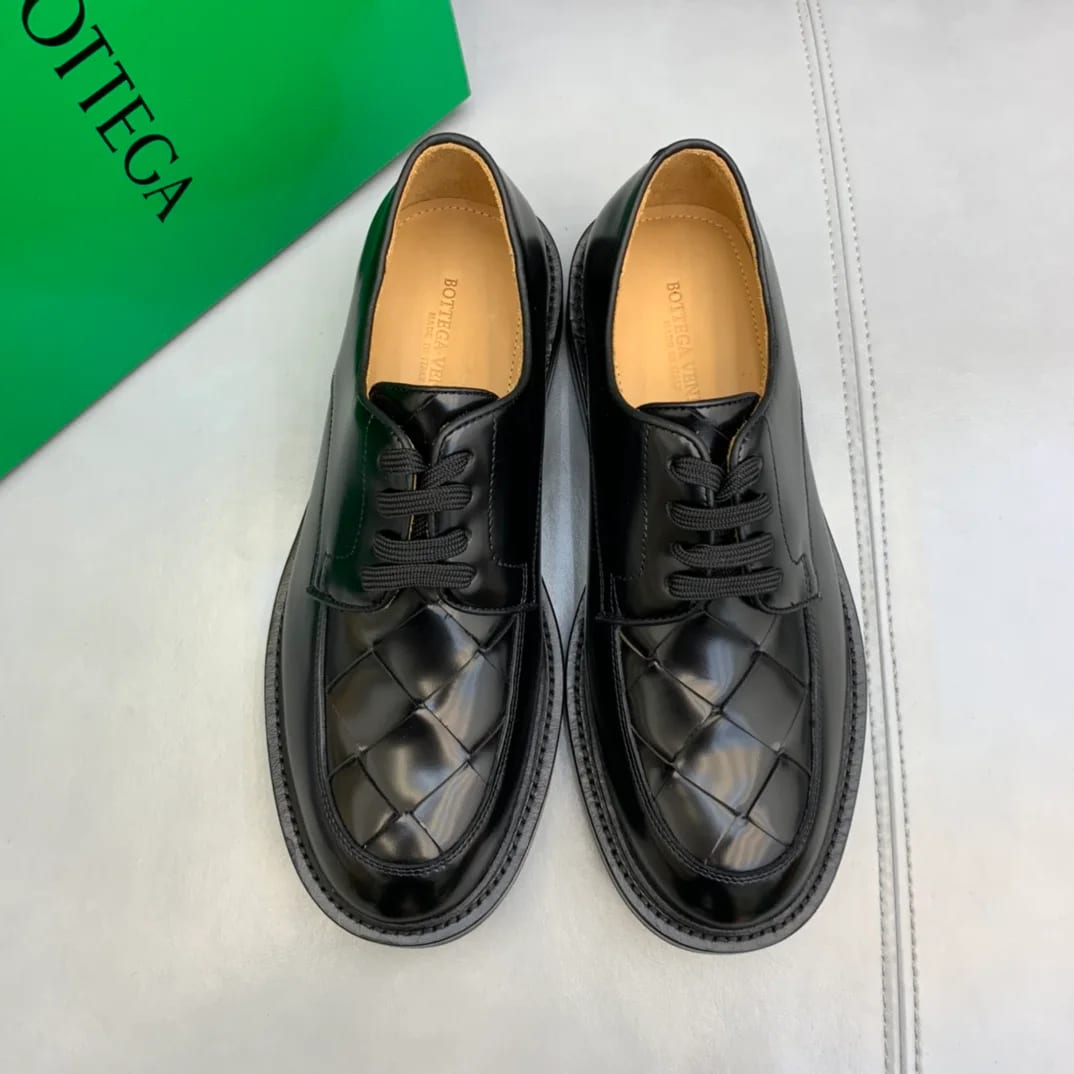 Bottega Veneta Intrecciato Derby 縮圖 1