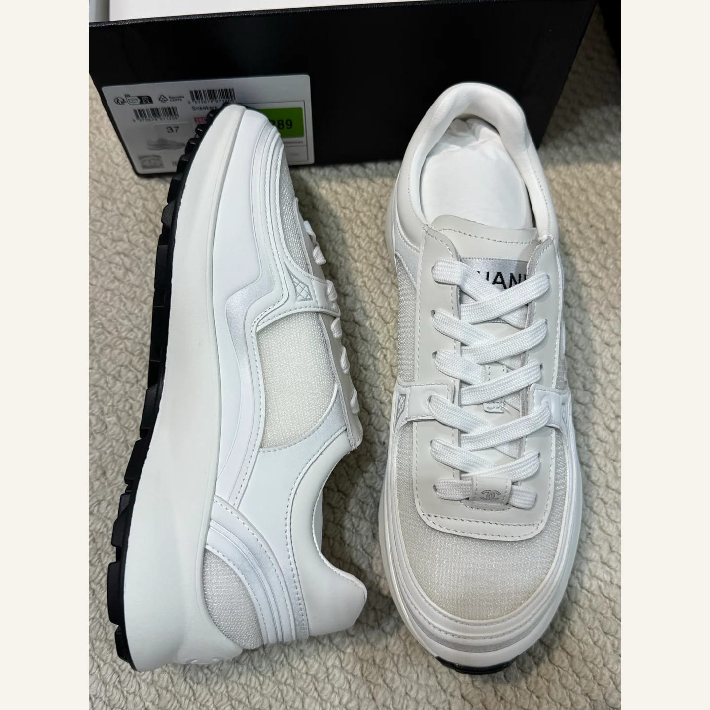 CHANEL CC Low-top Sneaker 縮圖 3