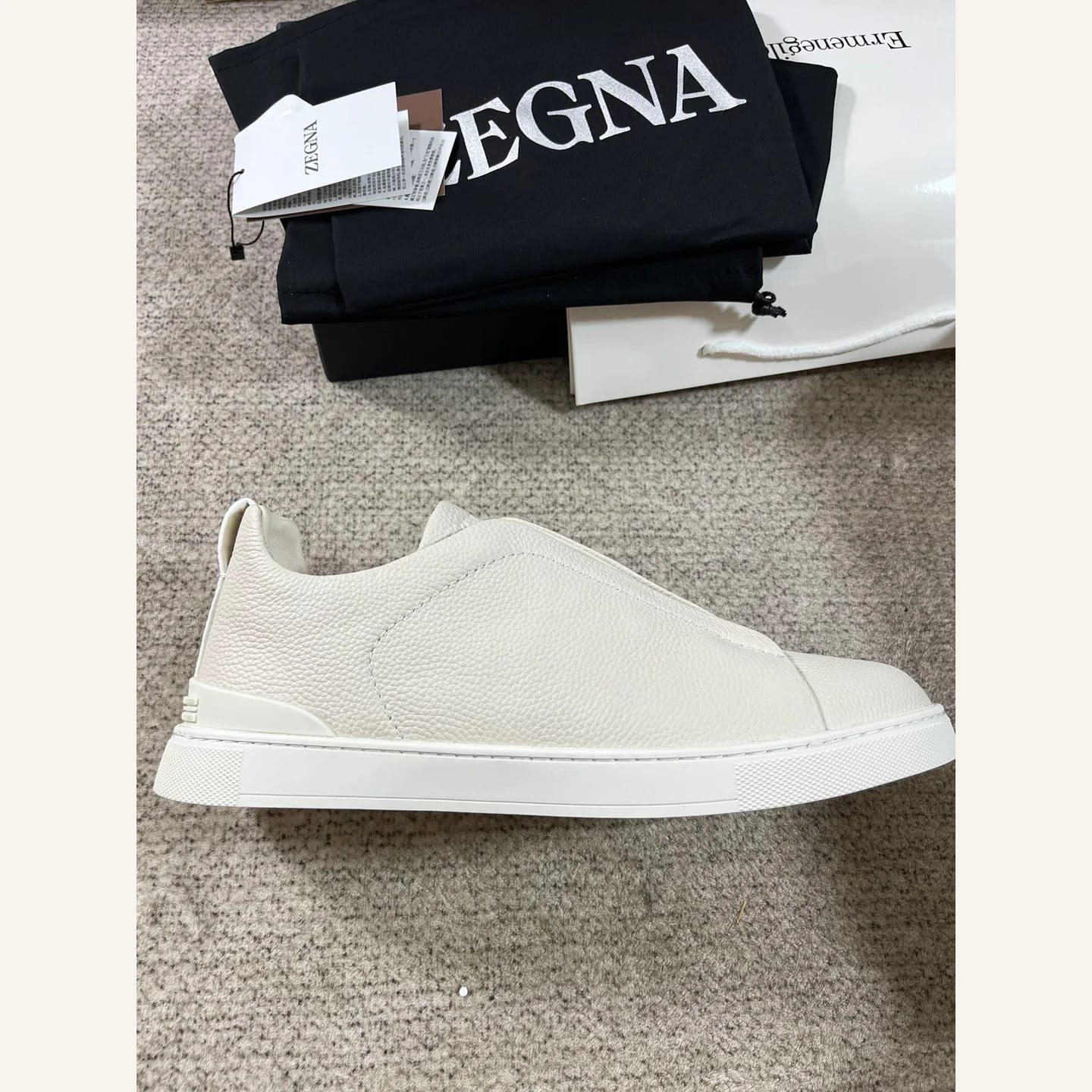 Zegna Triple Stitch Sneaker 縮圖 4