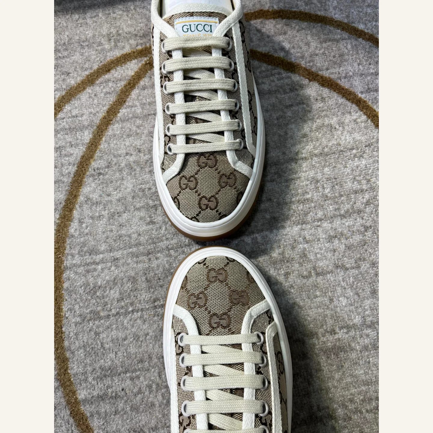 Gucci Canvas Platform Sneaker 縮圖 3