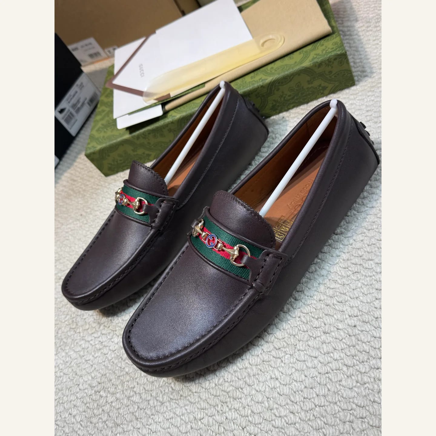 Gucci Web Horsebit Loafer 縮圖 1