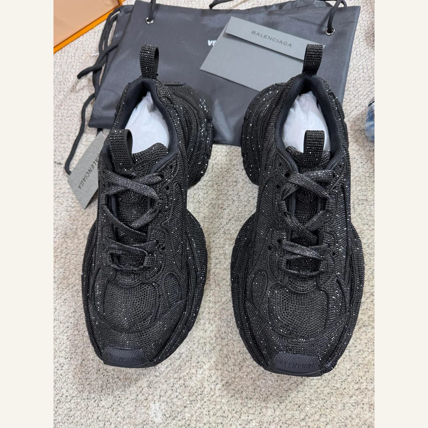Balenciaga Crystal Triple S Sneaker 縮圖 2