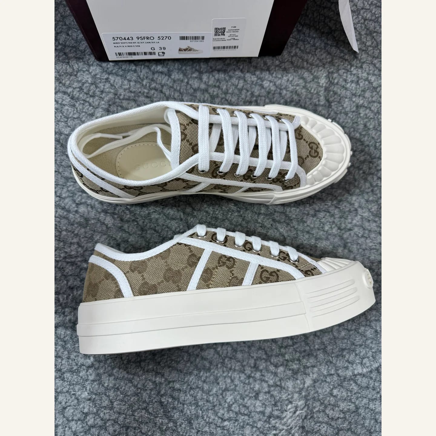 Gucci Tennis 1977 Platform Sneaker 縮圖 3
