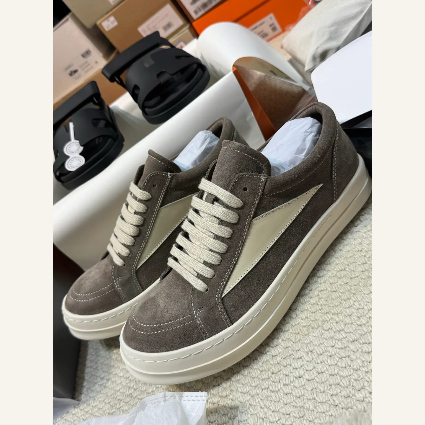 Rick Owens Vintage Sneaks Low-top 縮圖 1