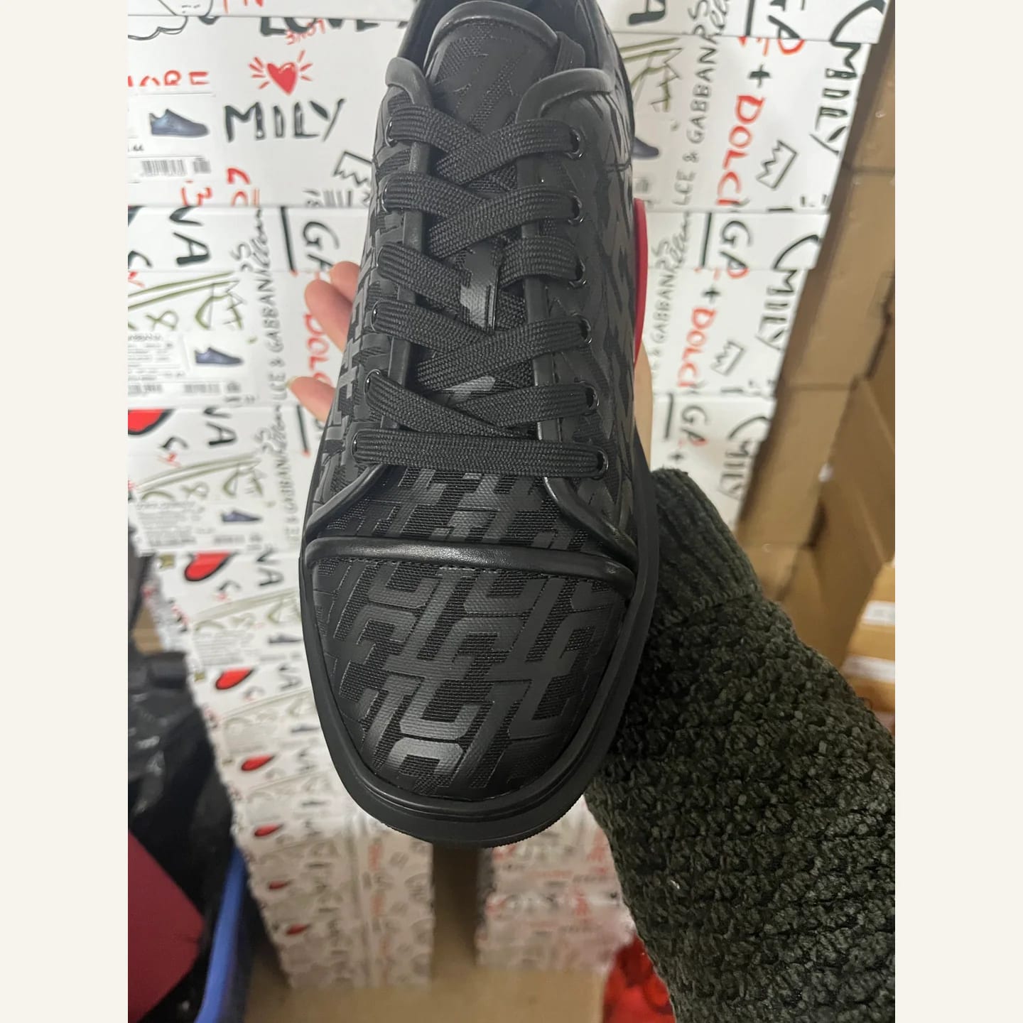 Dolce & Gabbana DG Monogram Low-top Sneaker 縮圖 2