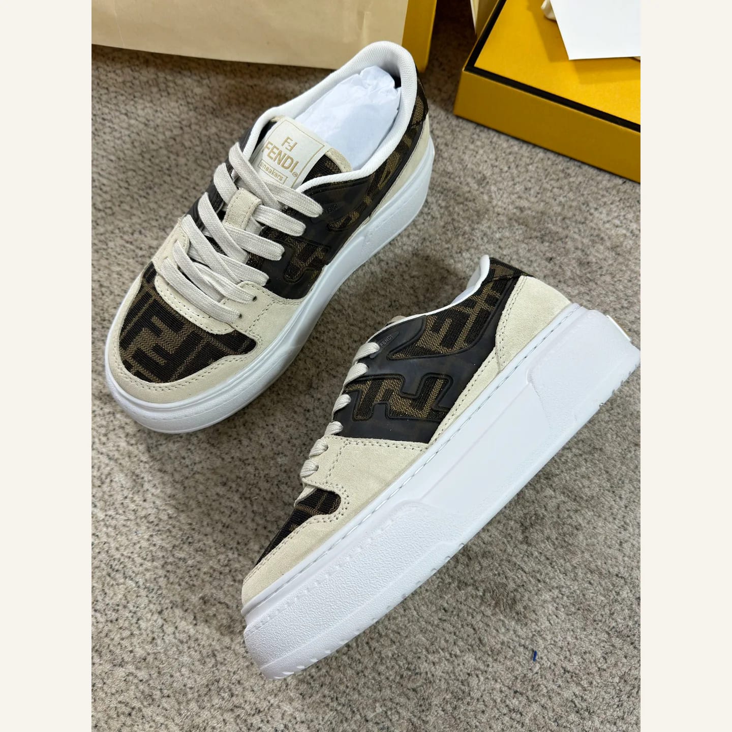 Fendi Match Platform Sneaker 縮圖 2