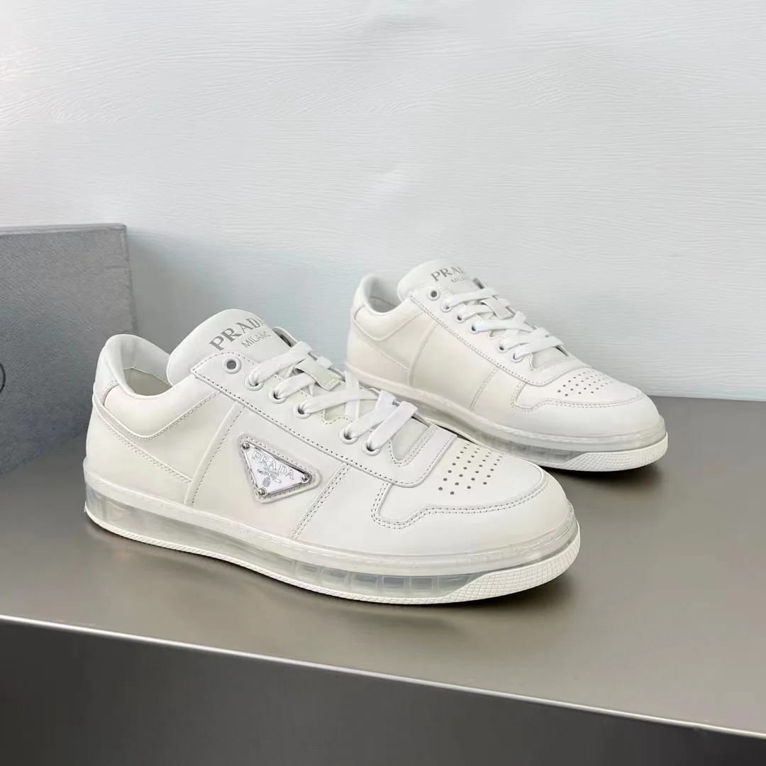 Prada Leather Low-top Sneaker 縮圖 3