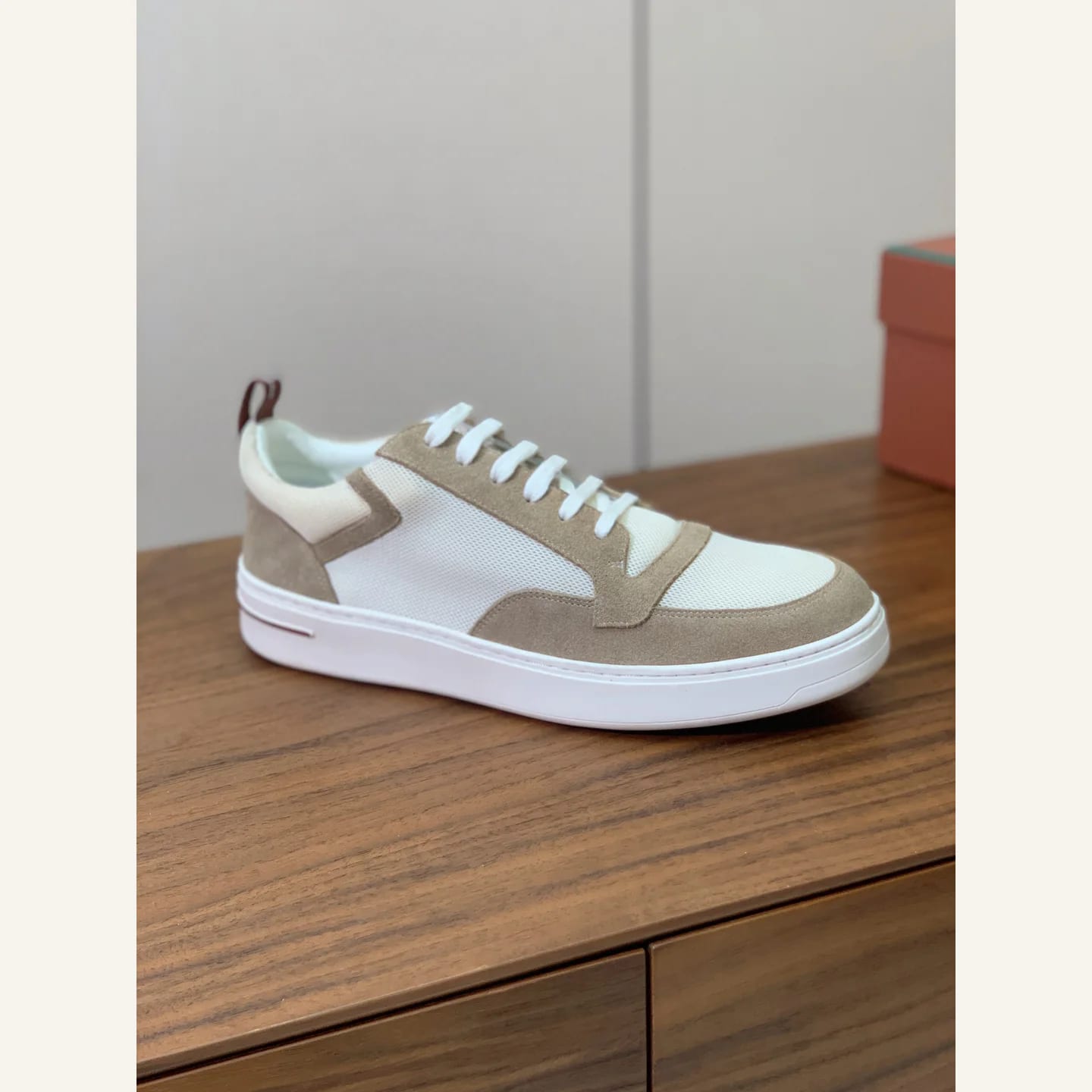 Loro Piana Suede Low-top Sneaker 縮圖 4