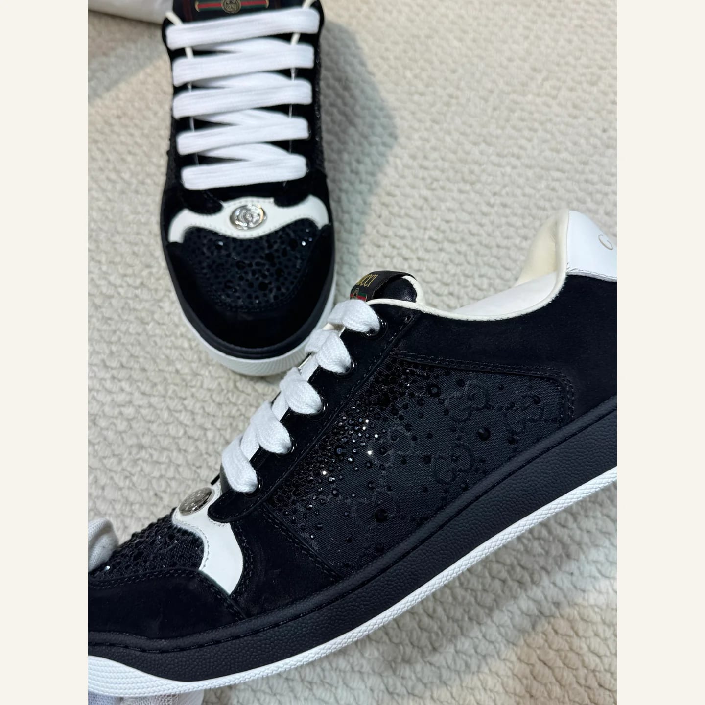 Gucci Crystal GG Low-top Sneaker 縮圖 4