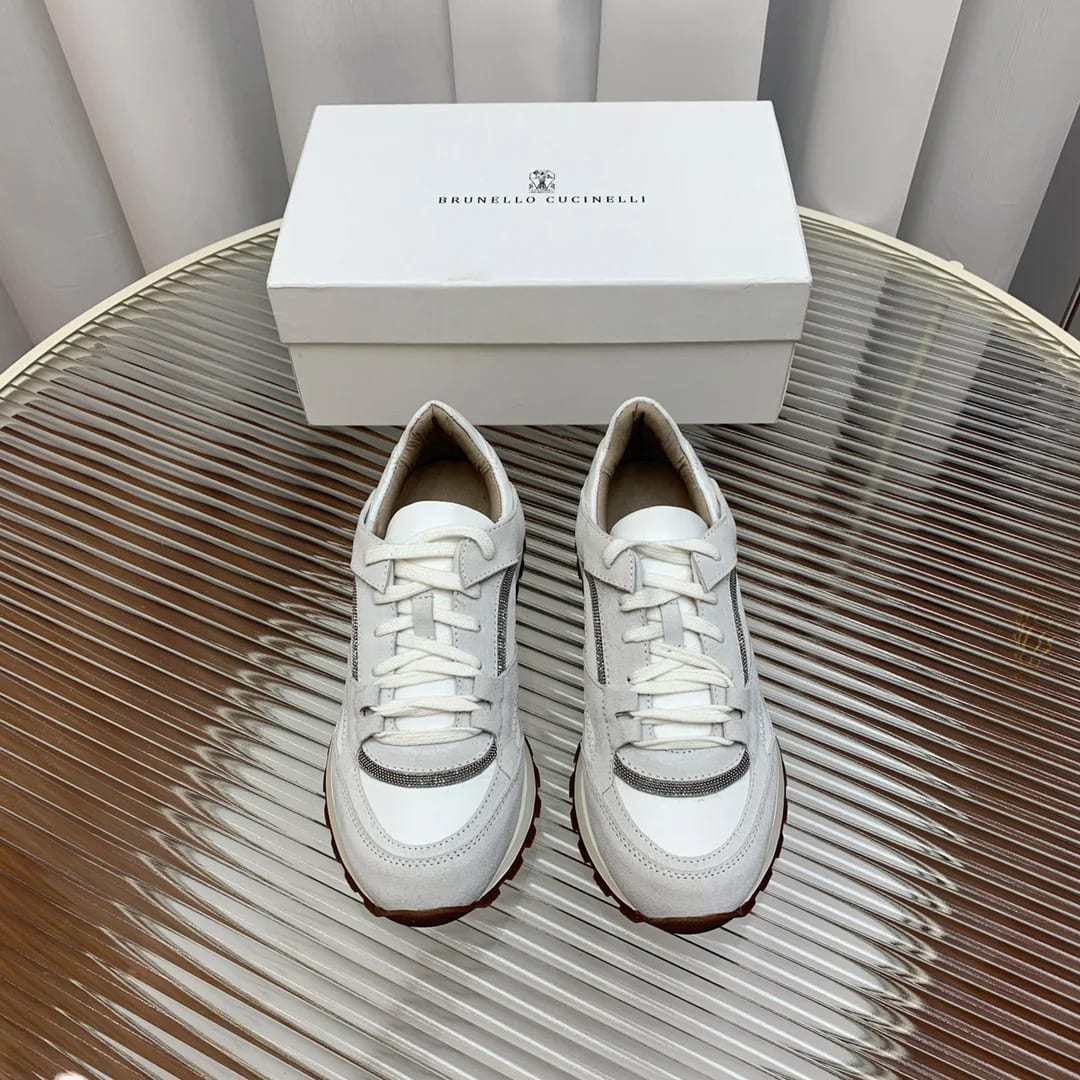 Brunello Cucinelli Monili-chain Sneaker 縮圖 1