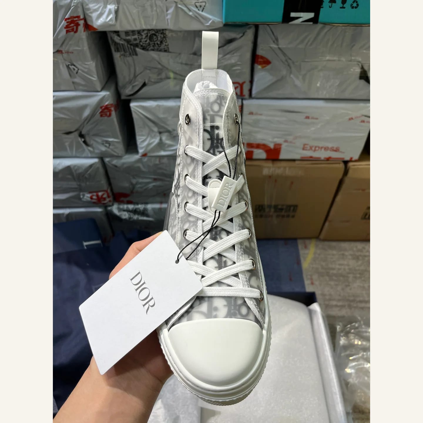 Dior B23 High-top Sneaker 縮圖 3