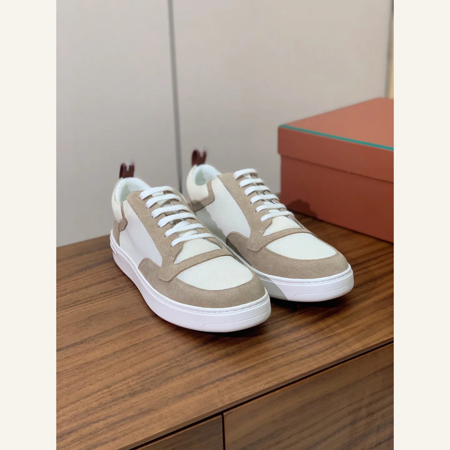 Loro Piana Suede Low-top Sneaker 縮圖 3