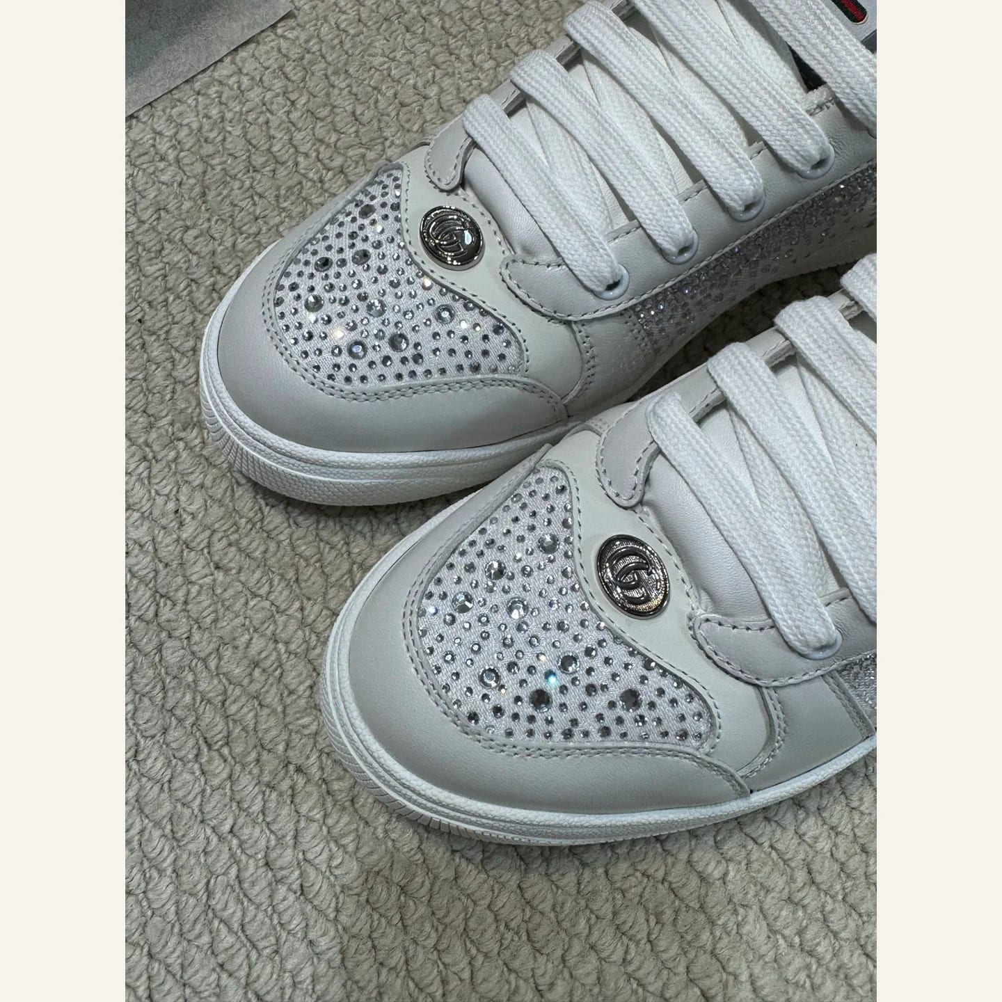 Gucci Crystal GG Low-top Sneaker 縮圖 4