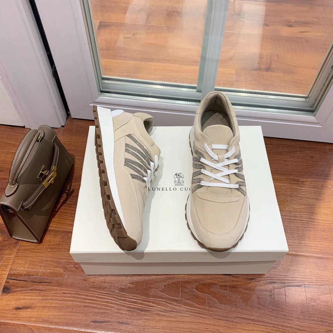 Brunello Cucinelli Monili-chain Sneaker 縮圖 4