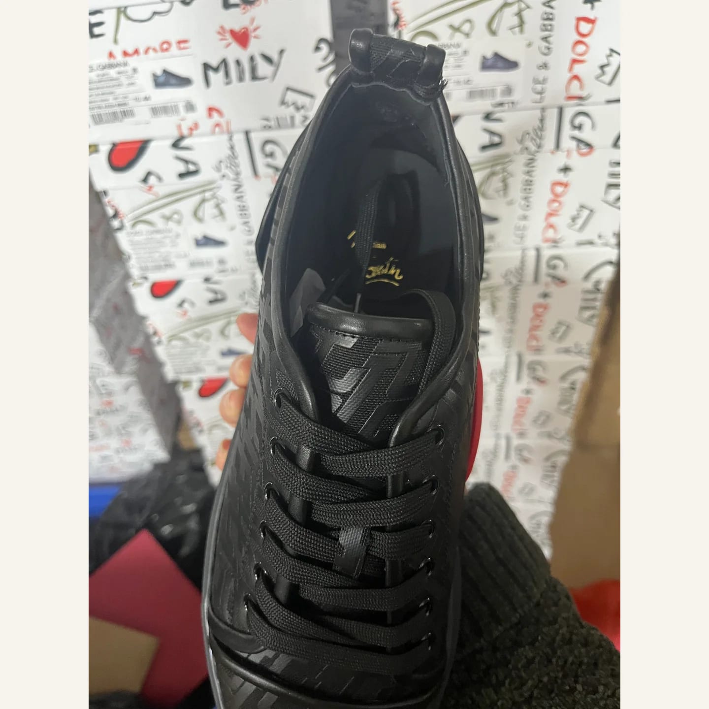 Dolce & Gabbana DG Monogram Low-top Sneaker 縮圖 4
