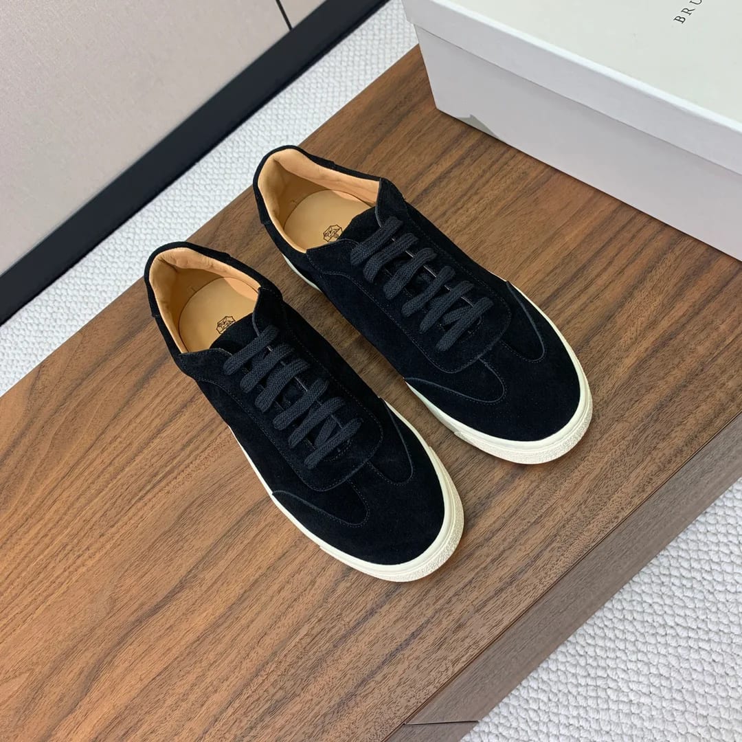 Brunello Cucinelli Suede Low-top Sneaker 縮圖 2
