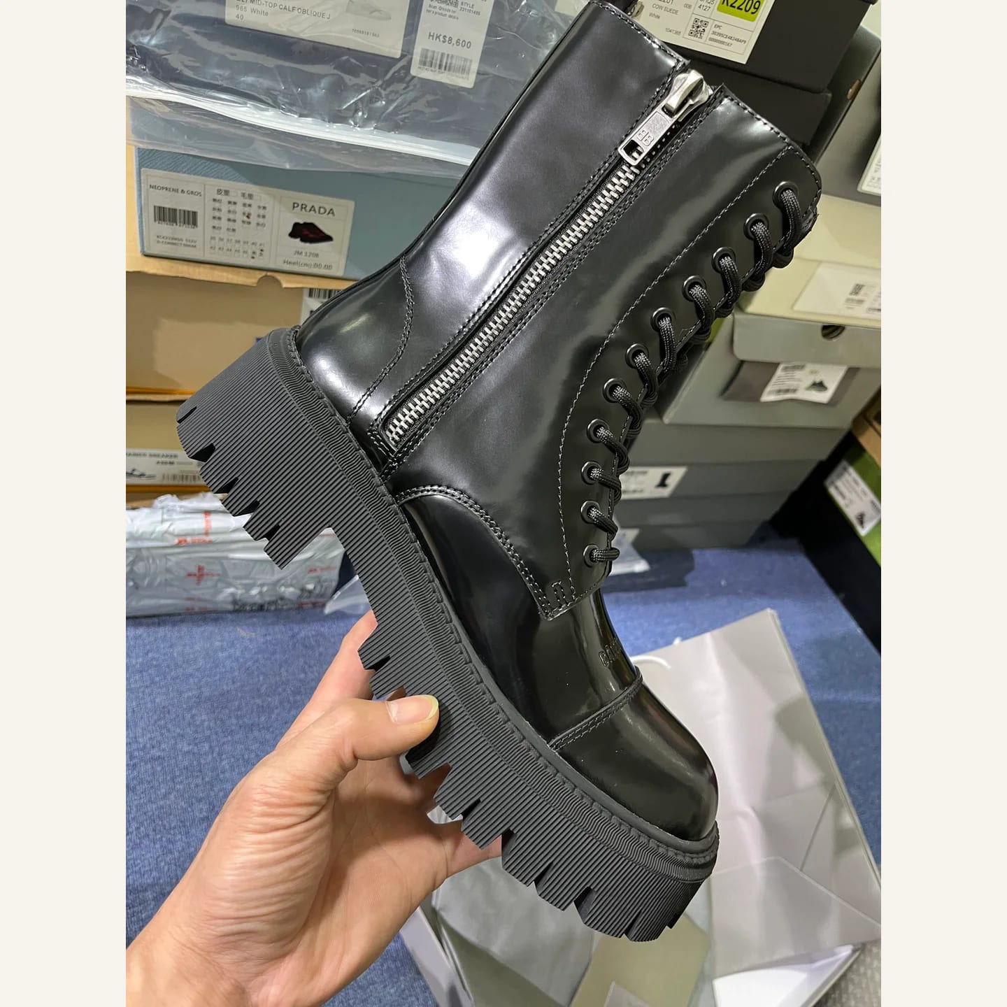 Balenciaga Combat Boot 縮圖 4