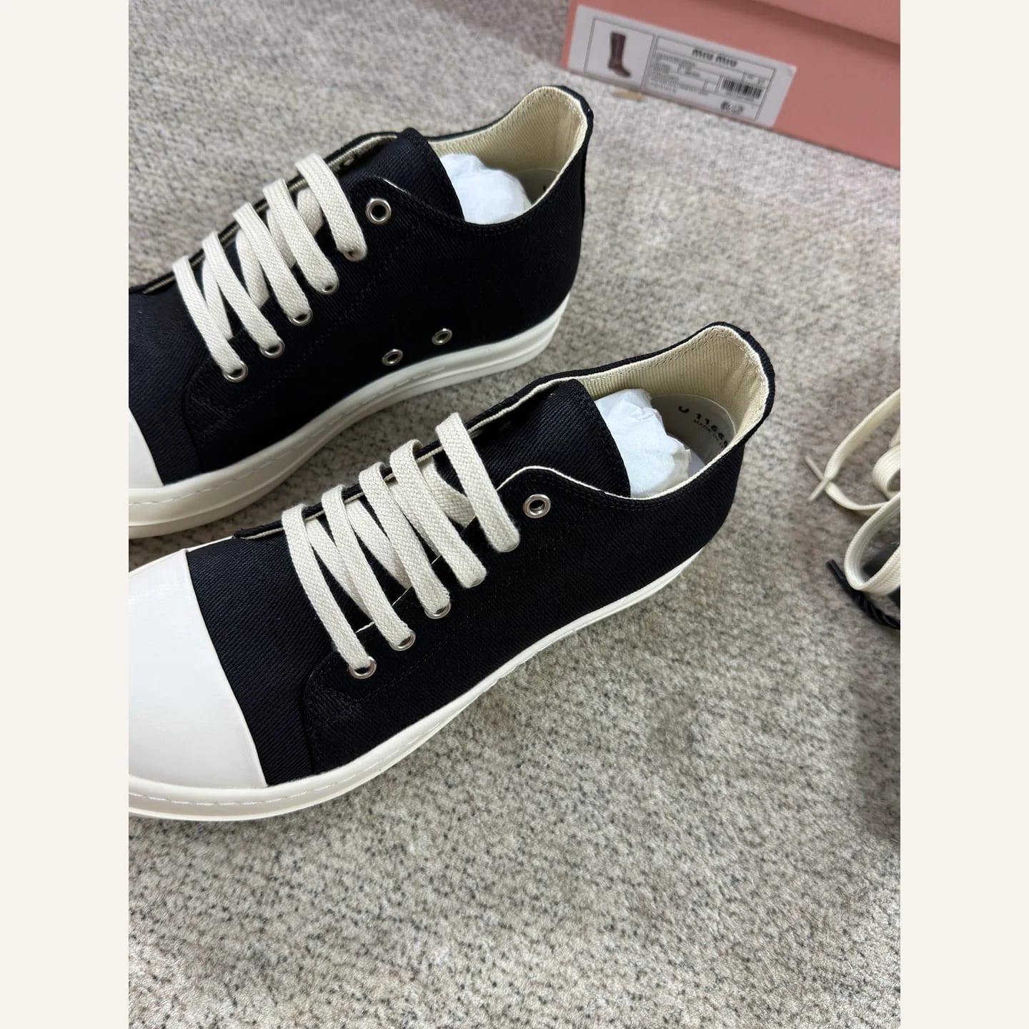 Rick Owens Vintage Sneaks Low-top 縮圖 4