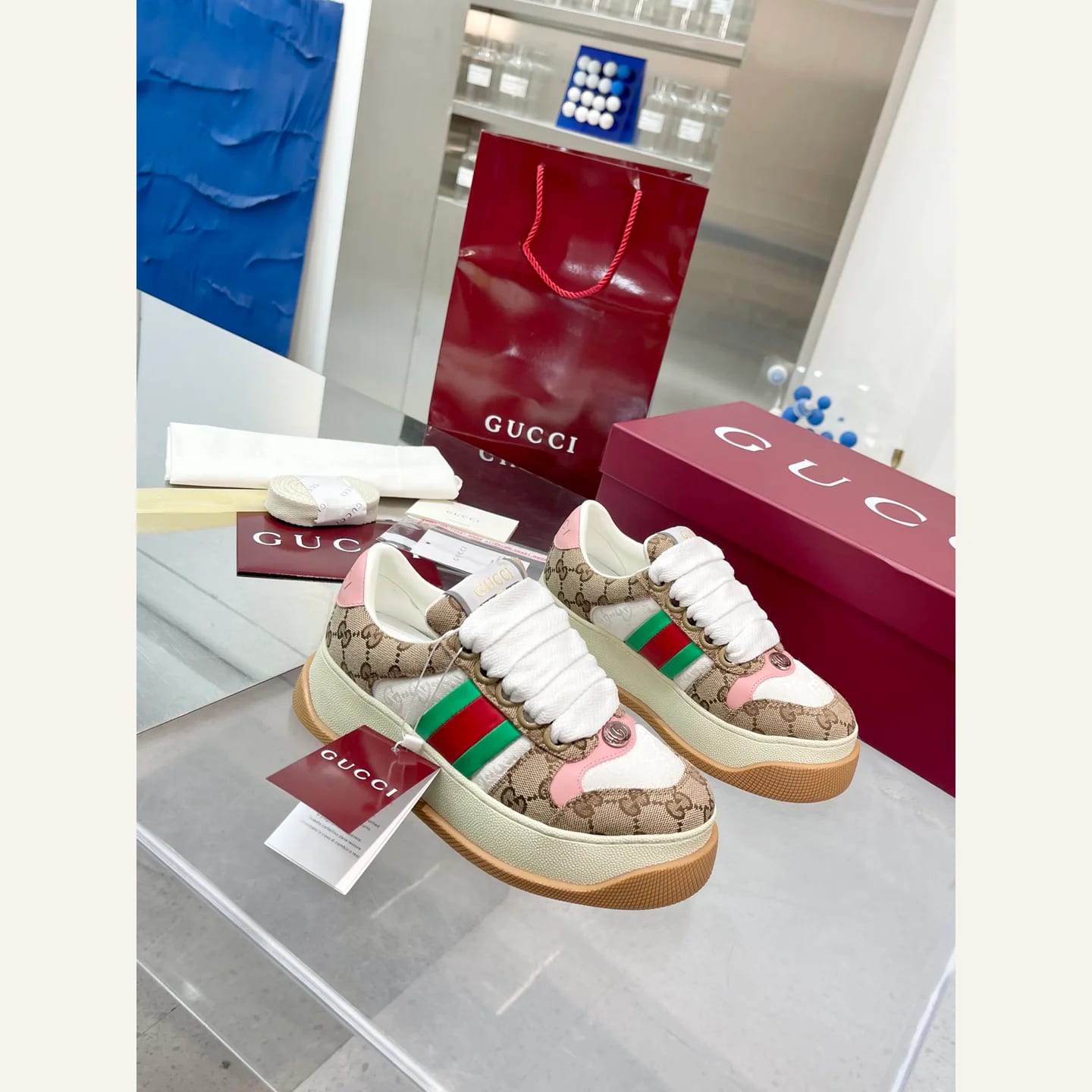 Gucci Screener Sneaker 縮圖 3