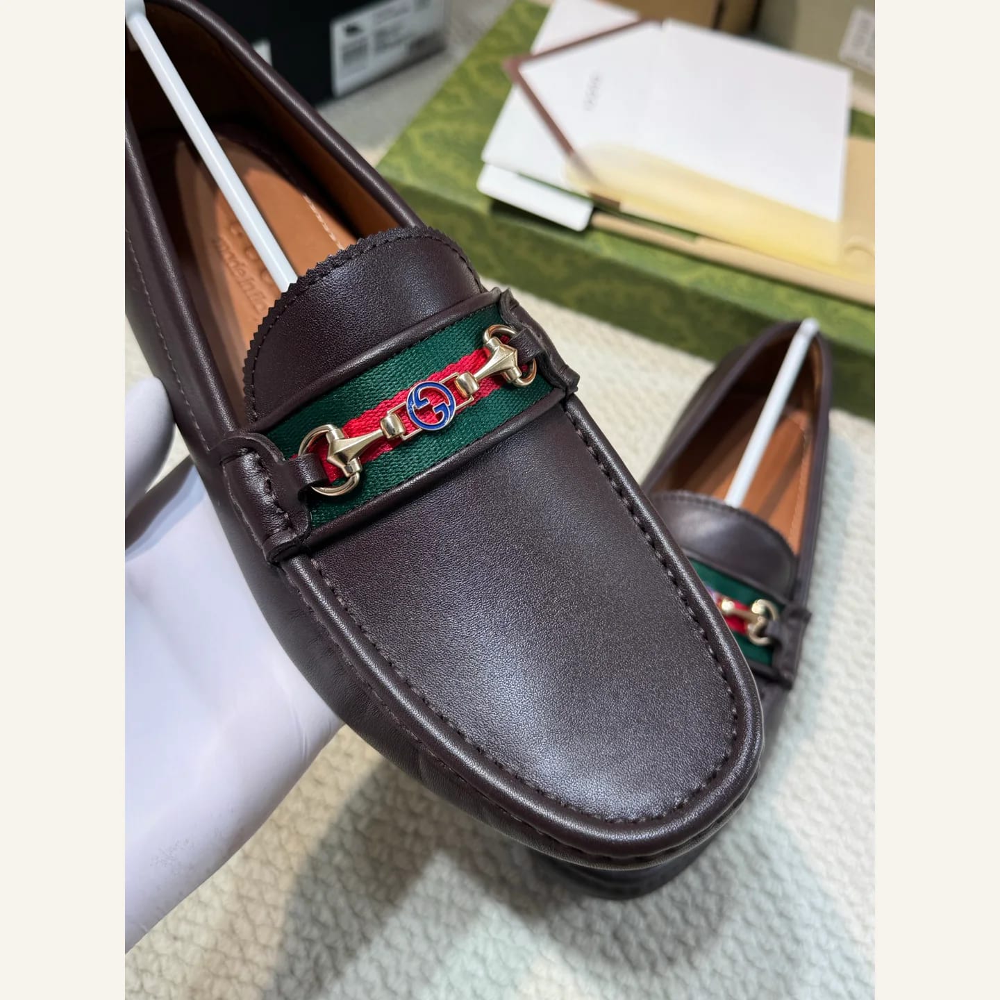Gucci Web Horsebit Loafer 縮圖 4