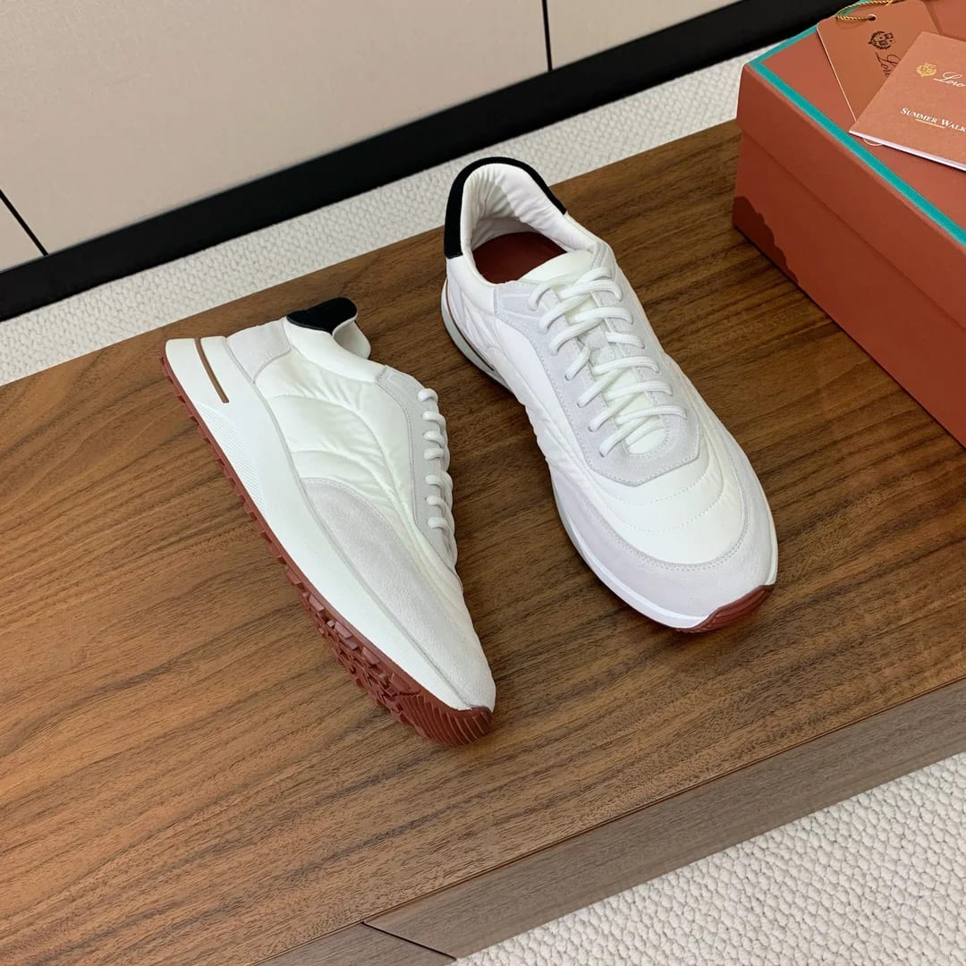 Loro Piana Suede Low-top Sneaker 縮圖 3