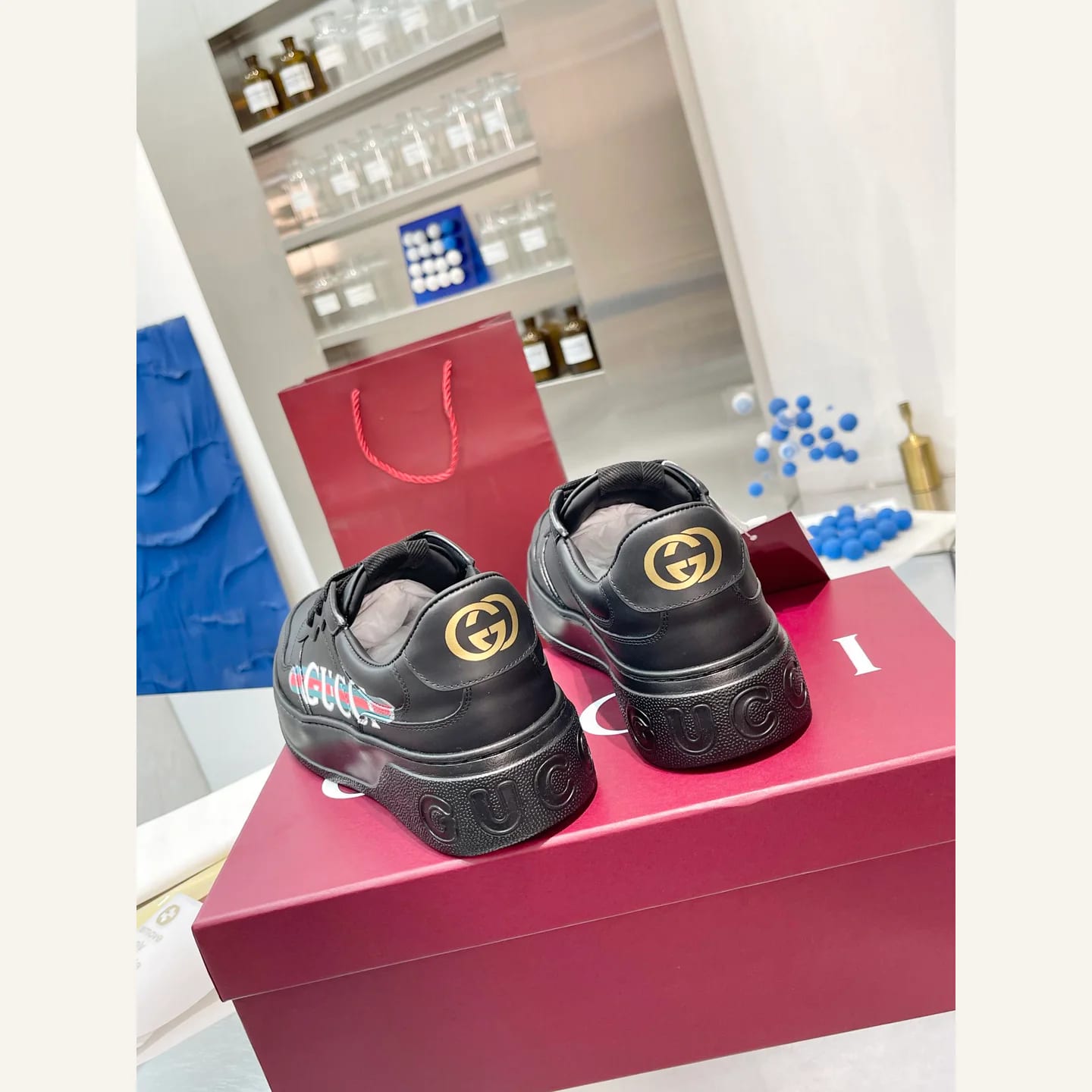 Gucci Logo Platform Sneaker 縮圖 3