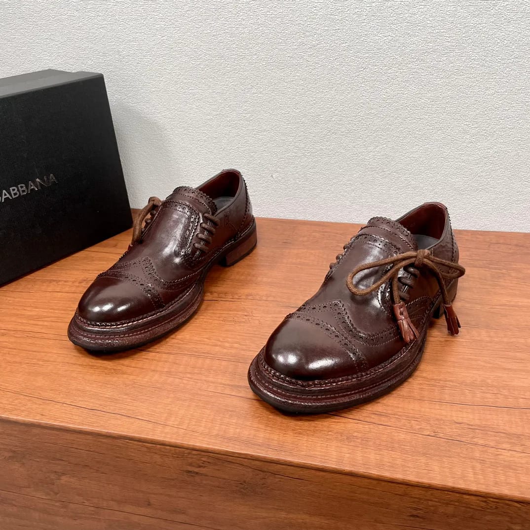Dolce & Gabbana Cap-toe Brogue Derby 縮圖 1