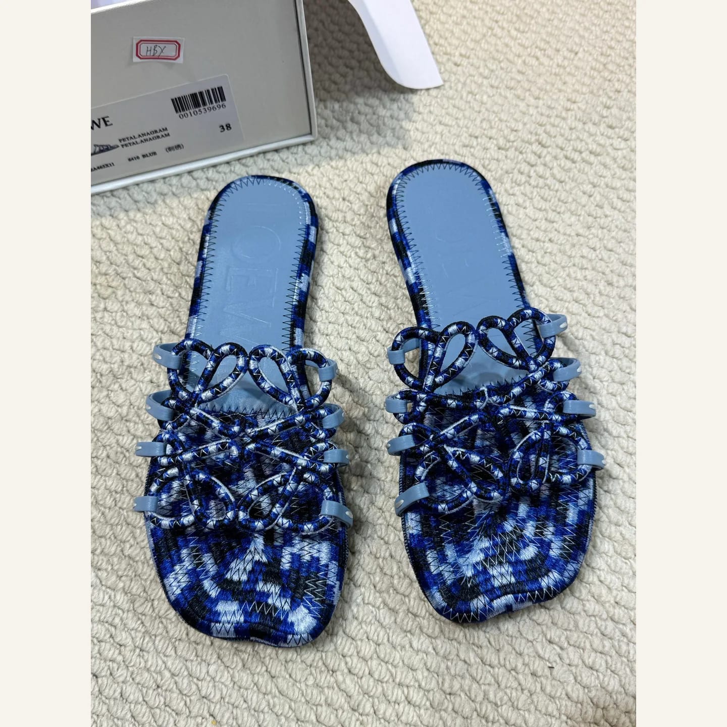 LOEWE Paula's Ibiza Woven Slide 縮圖 2