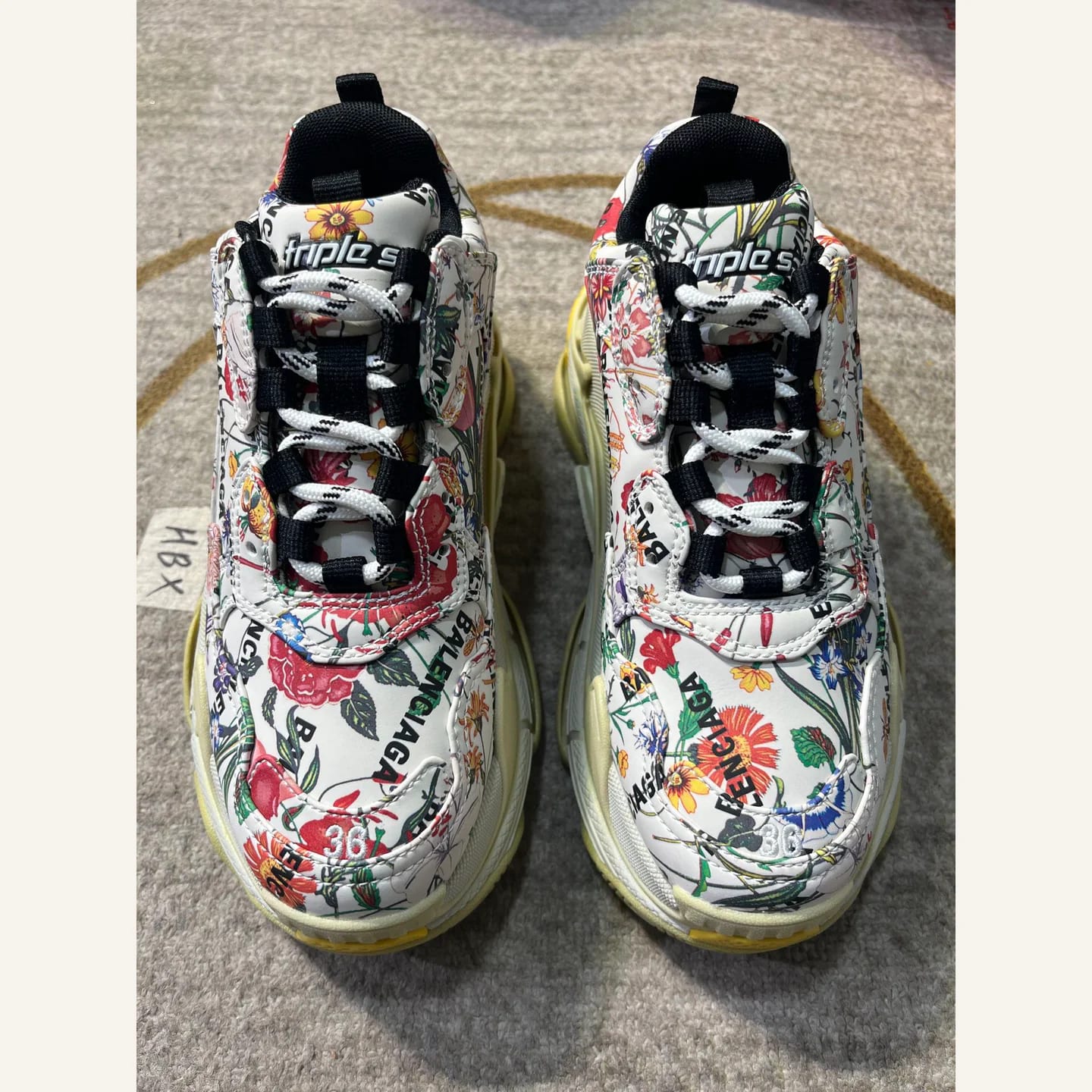 Balenciaga x Gucci Triple S Sneaker 縮圖 3