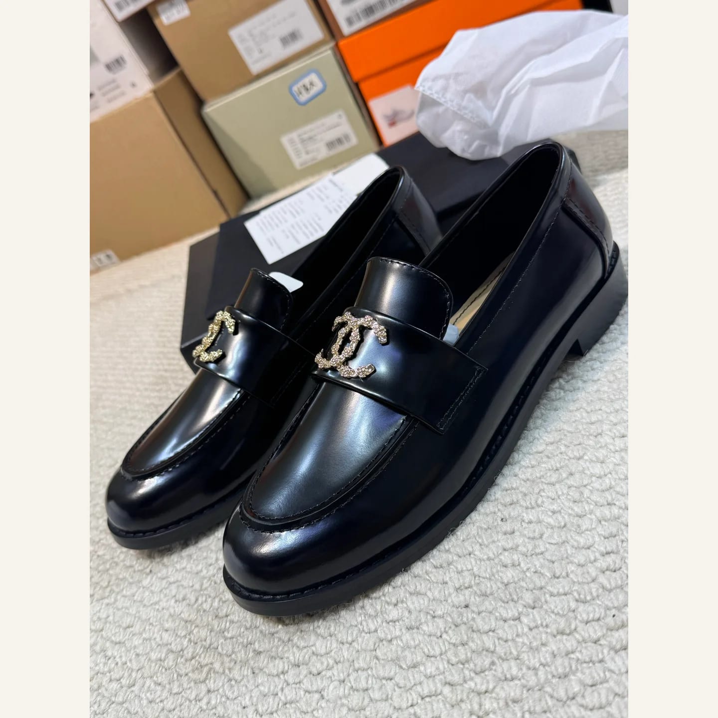 CHANEL Chain CC Loafer 縮圖 1