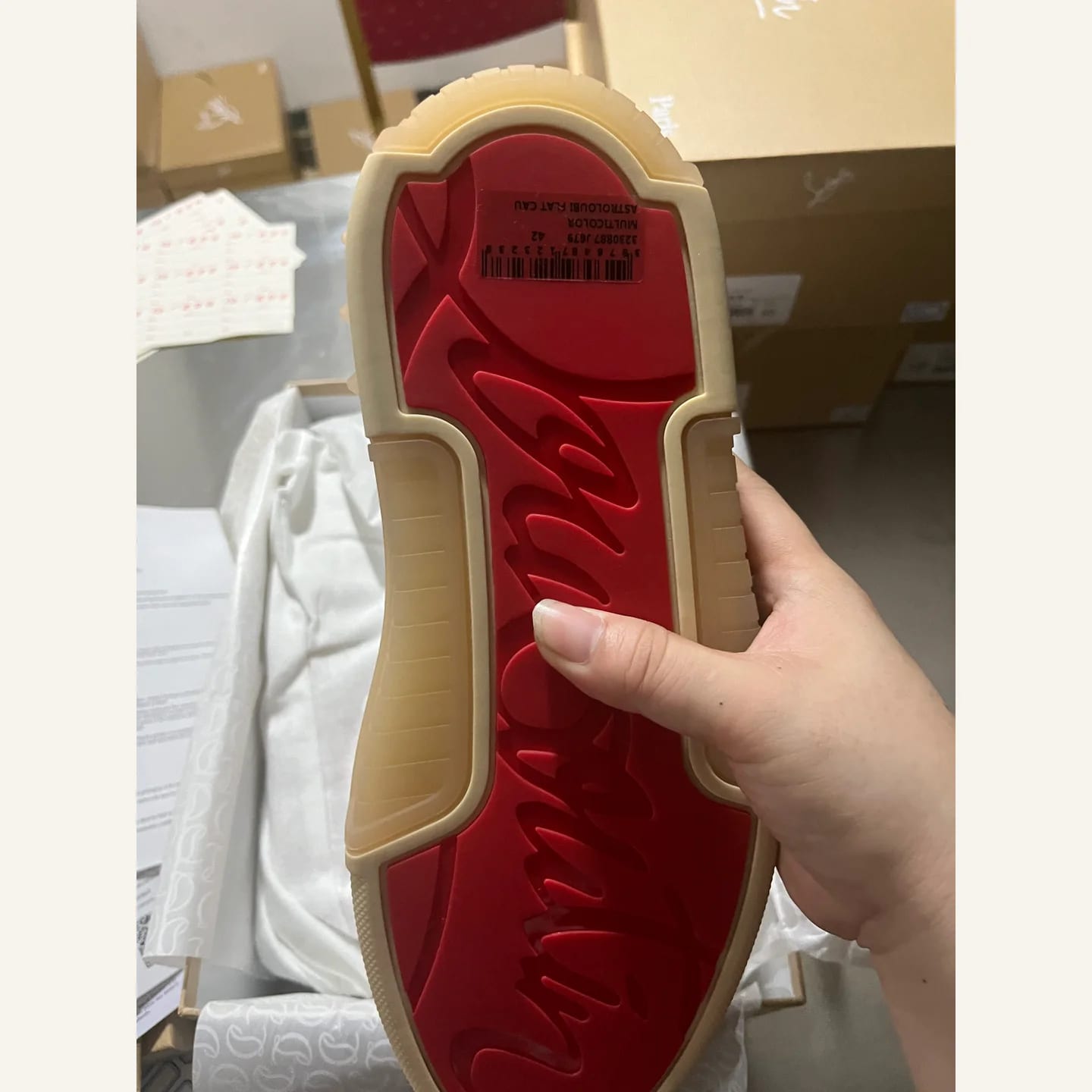 Christian Louboutin Low-top Sneaker 縮圖 1