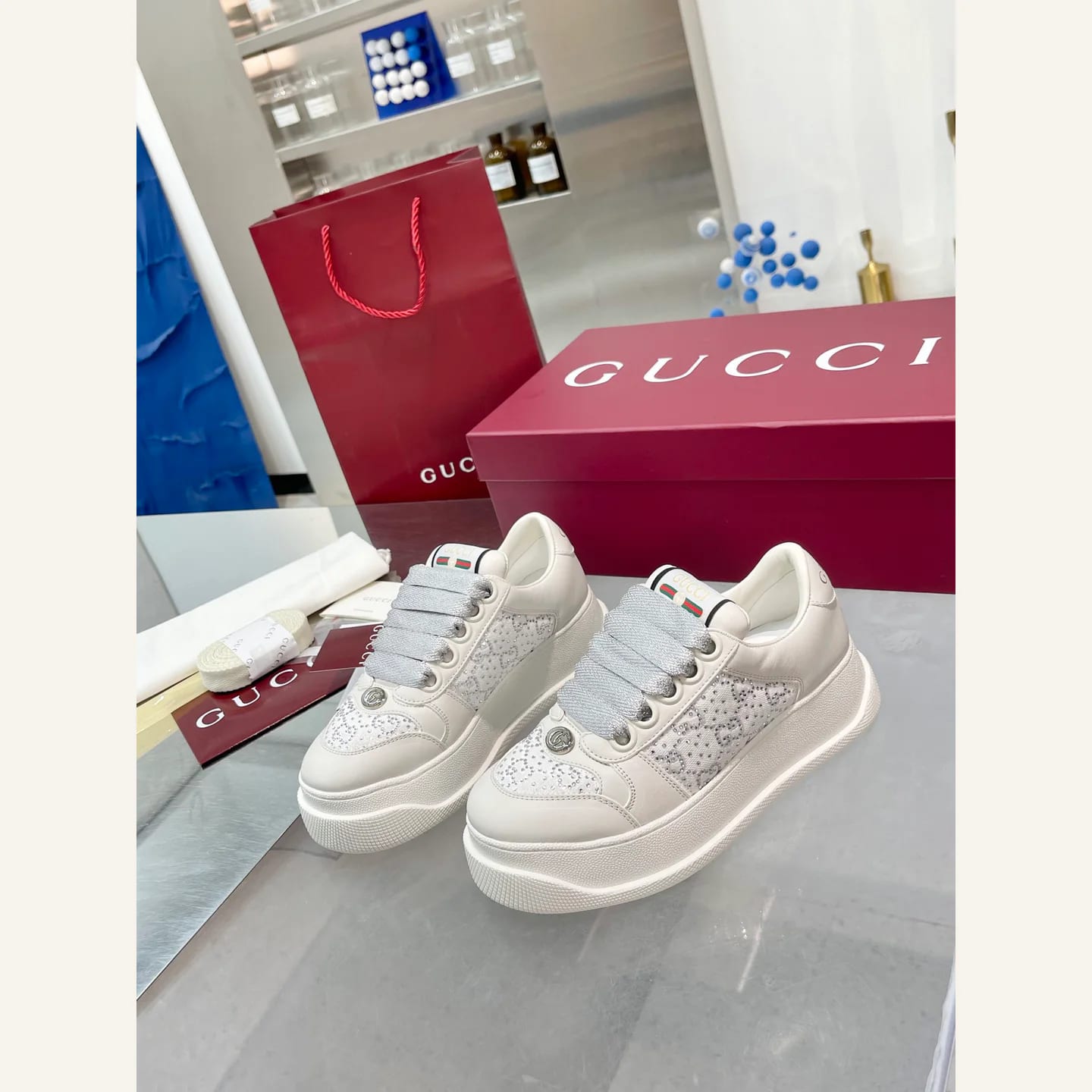 Gucci Screener Sneaker 縮圖 4