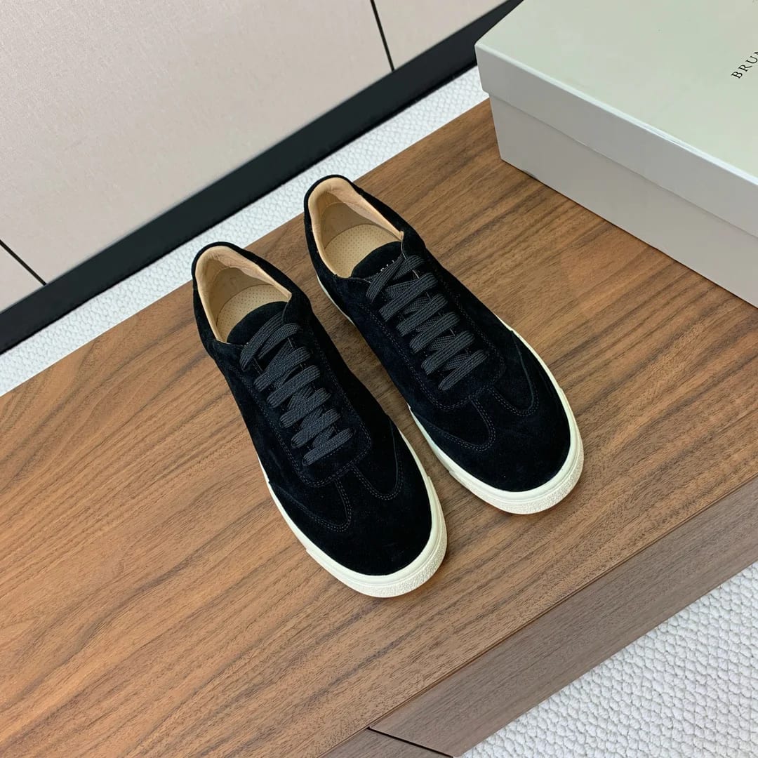 Brunello Cucinelli Suede Low-top Sneaker 縮圖 3