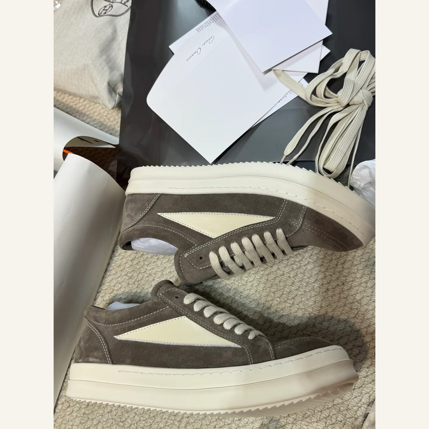Rick Owens Vintage Sneaks Low-top 縮圖 3