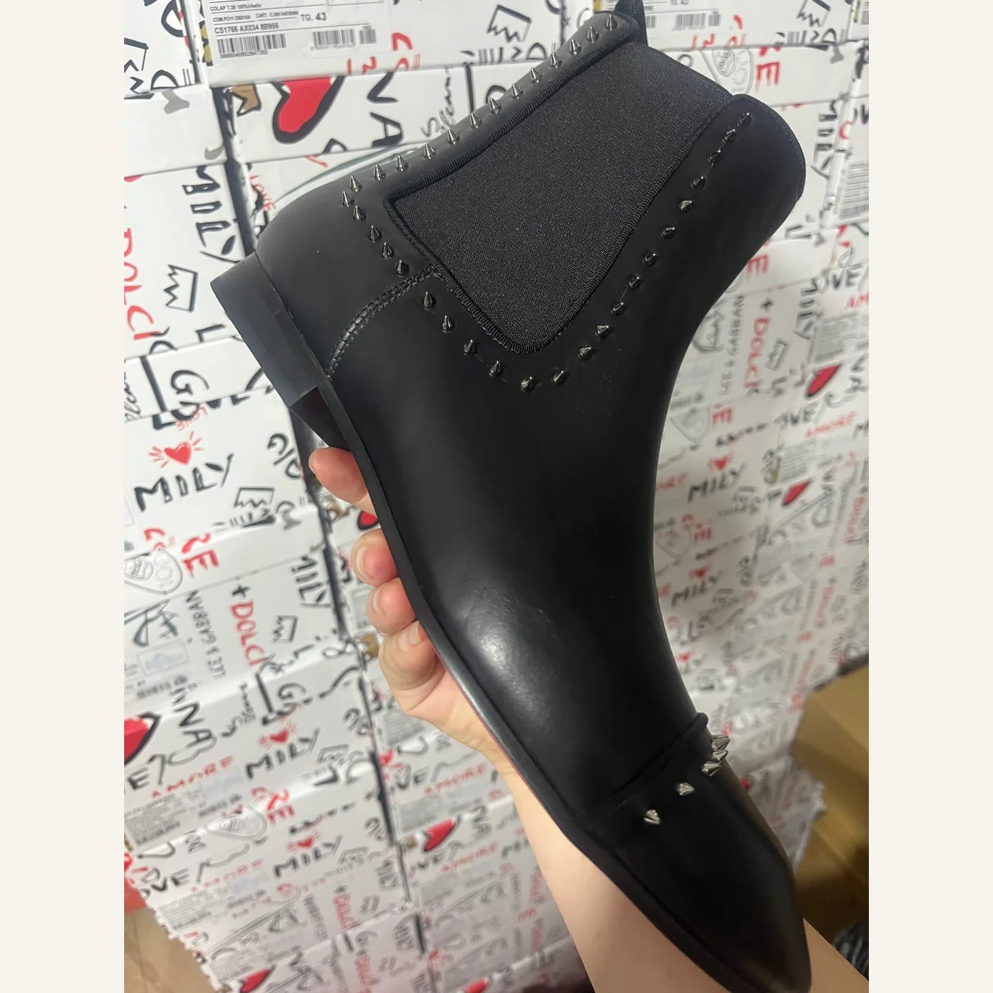Christian Louboutin Brogue Chelsea Boot 縮圖 3