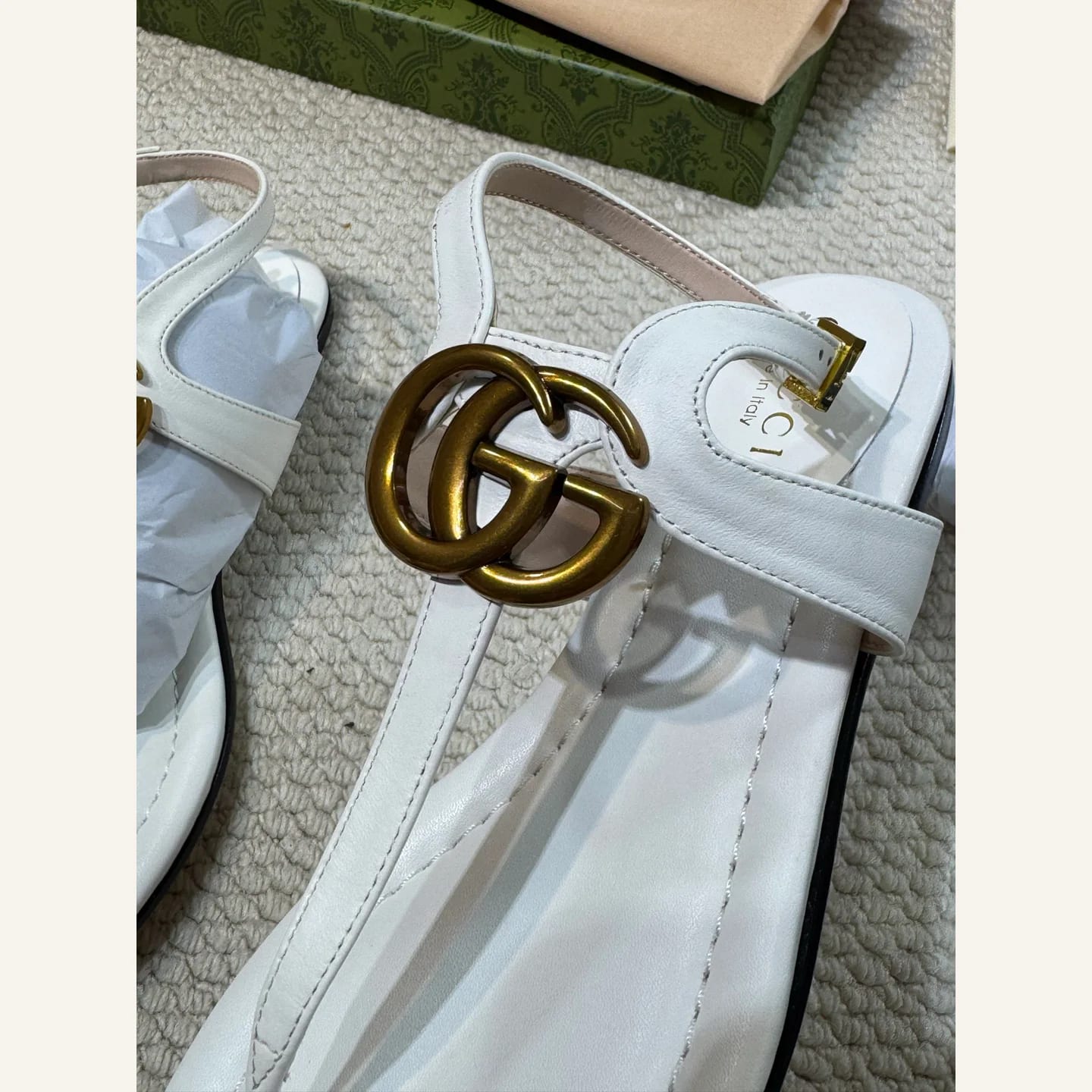 Gucci Interlocking G Thong Sandal 縮圖 3